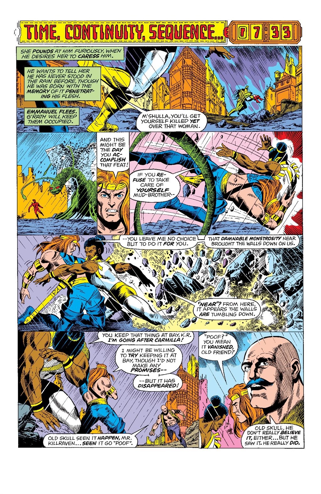 Read online Killraven Epic Collection: Warrior of the Worlds comic -  Issue # TPB (Part 4) - 32