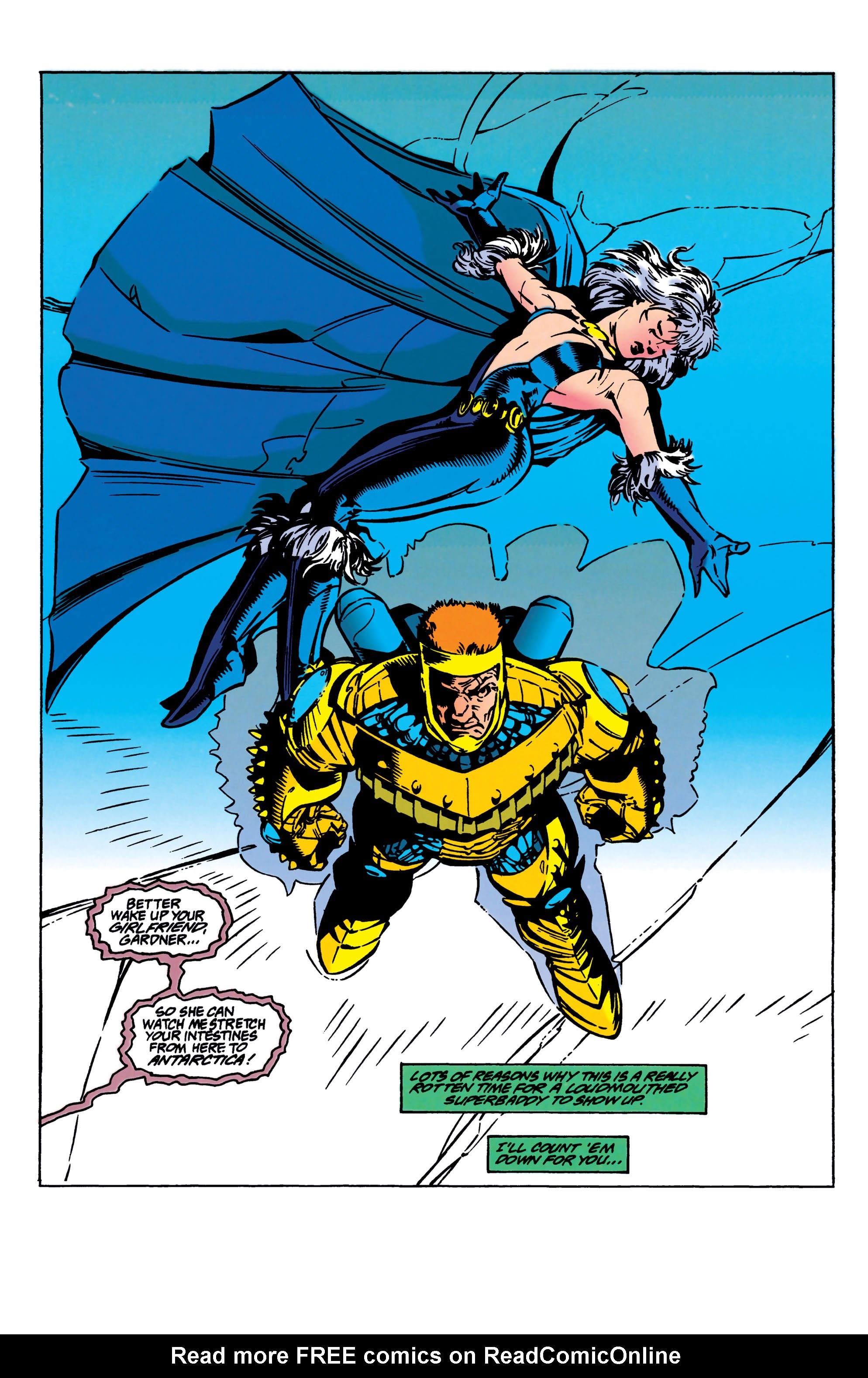 Read online Guy Gardner: Warrior comic -  Issue #19 - 2