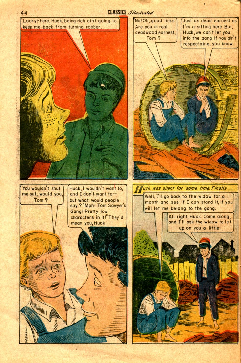 Read online Classics Illustrated comic -  Issue #50 - 46