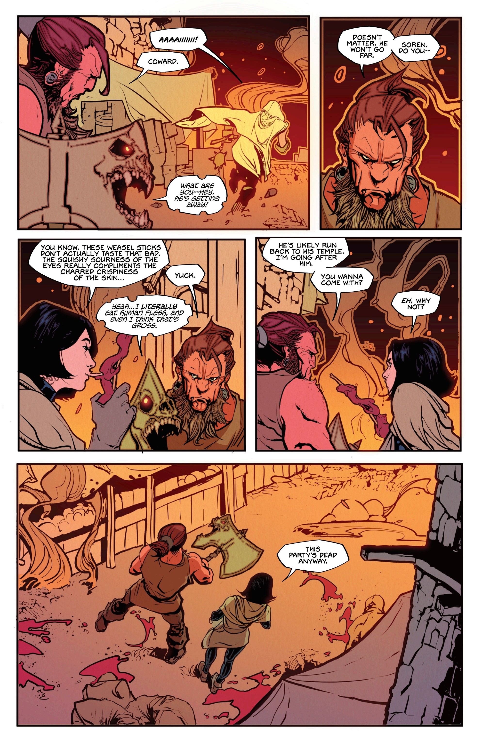 Read online Barbaric: Wrong Kind of Righteous comic -  Issue # Full - 33