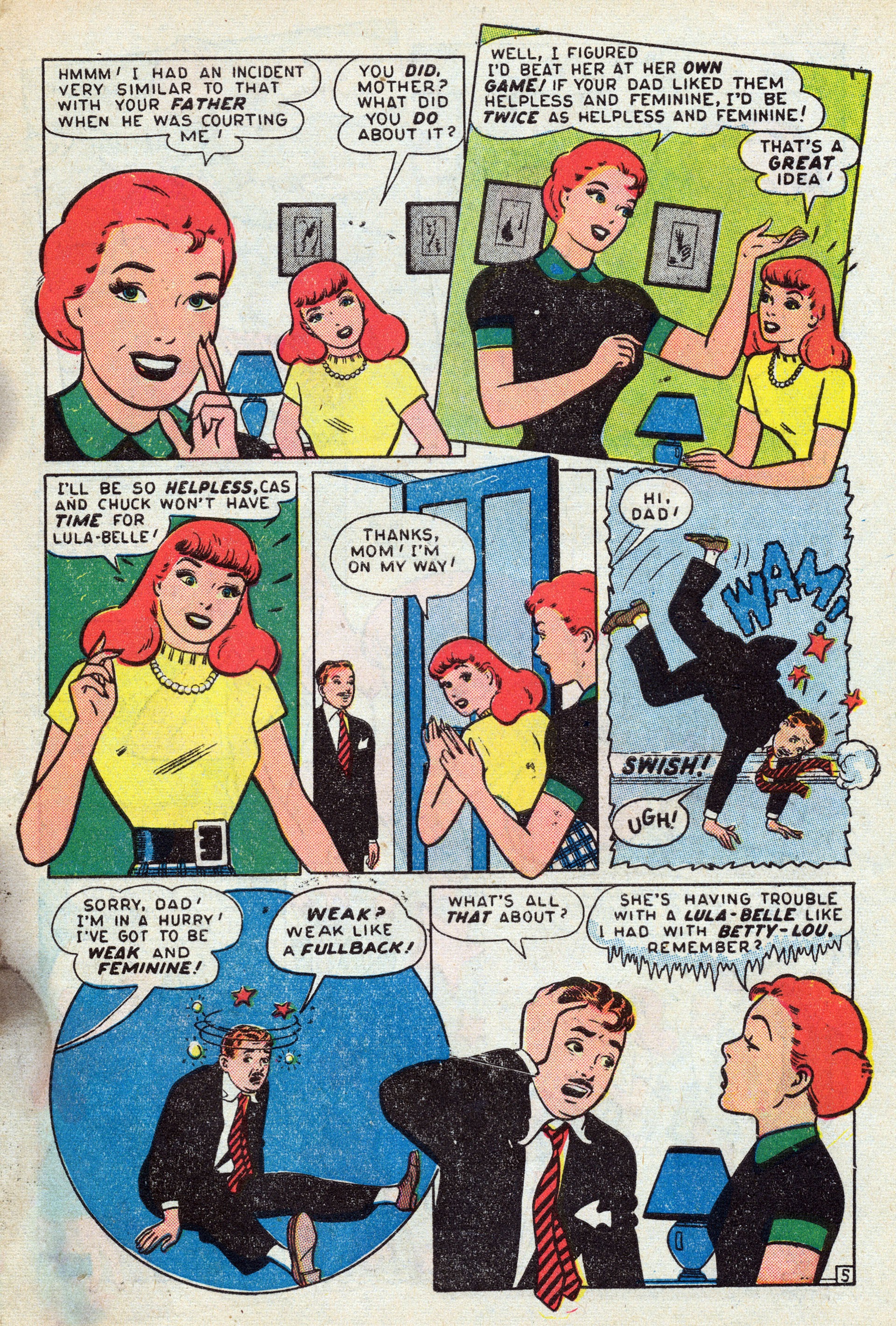 Read online Junior Miss (1947) comic -  Issue #31 - 7