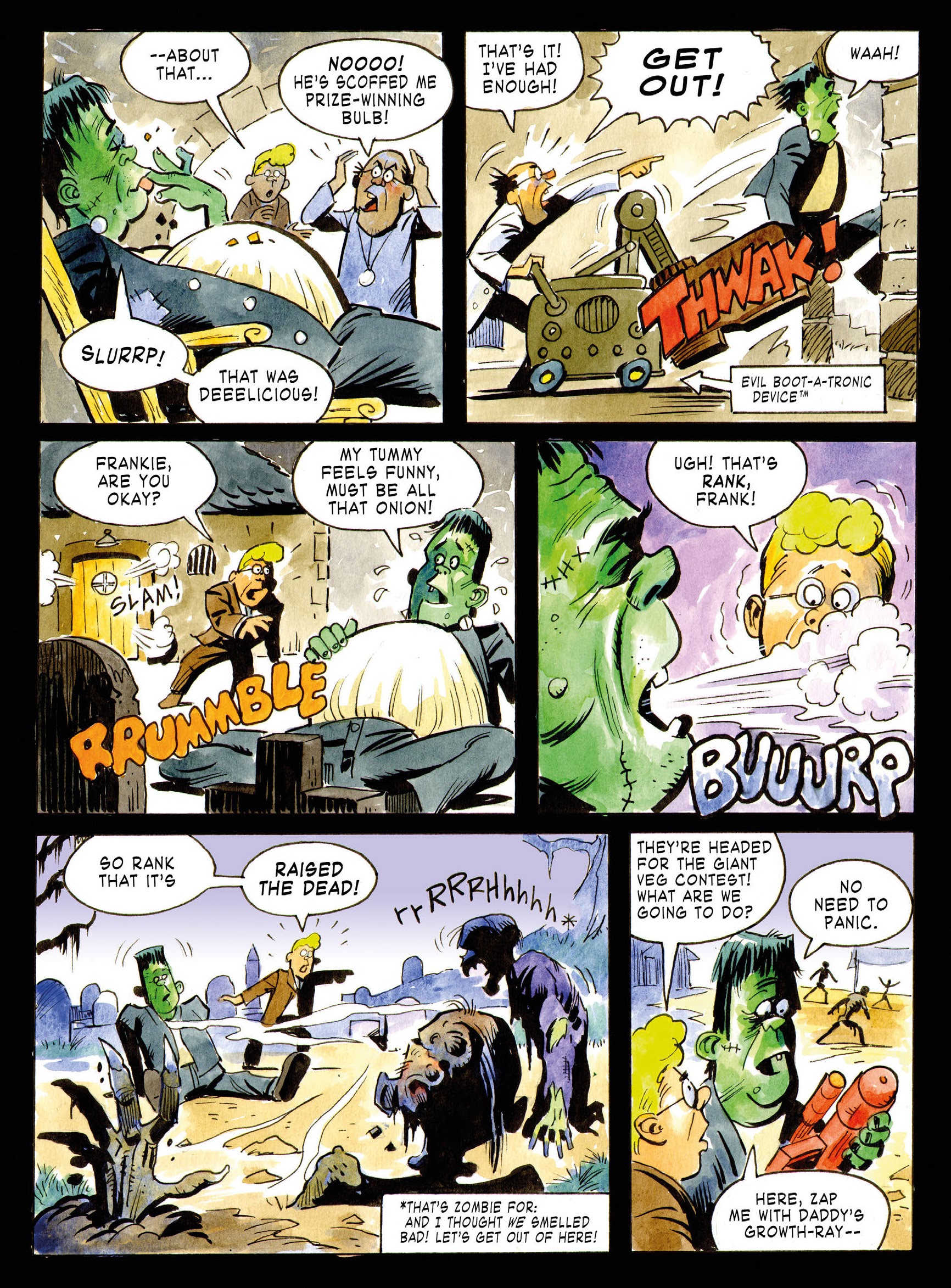 Read online The Cor!! Buster Humour Special comic -  Issue # Full - 37