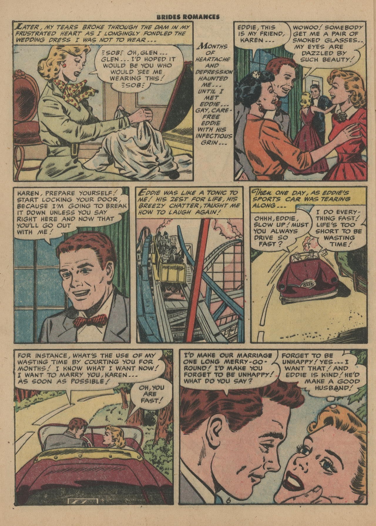 Read online Brides Romances comic -  Issue #2 - 8