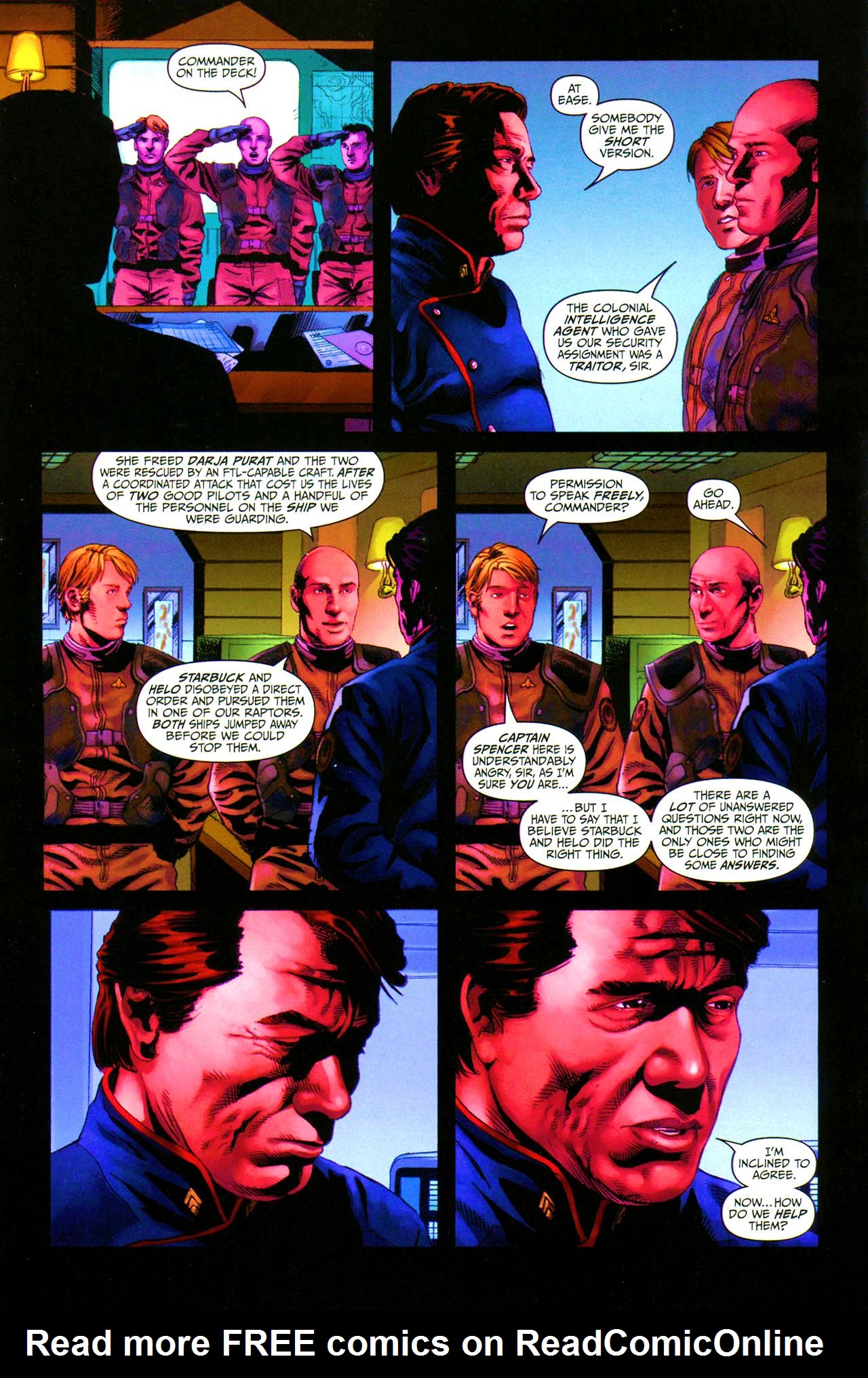 Read online Battlestar Galactica: Season Zero comic -  Issue #4 - 5