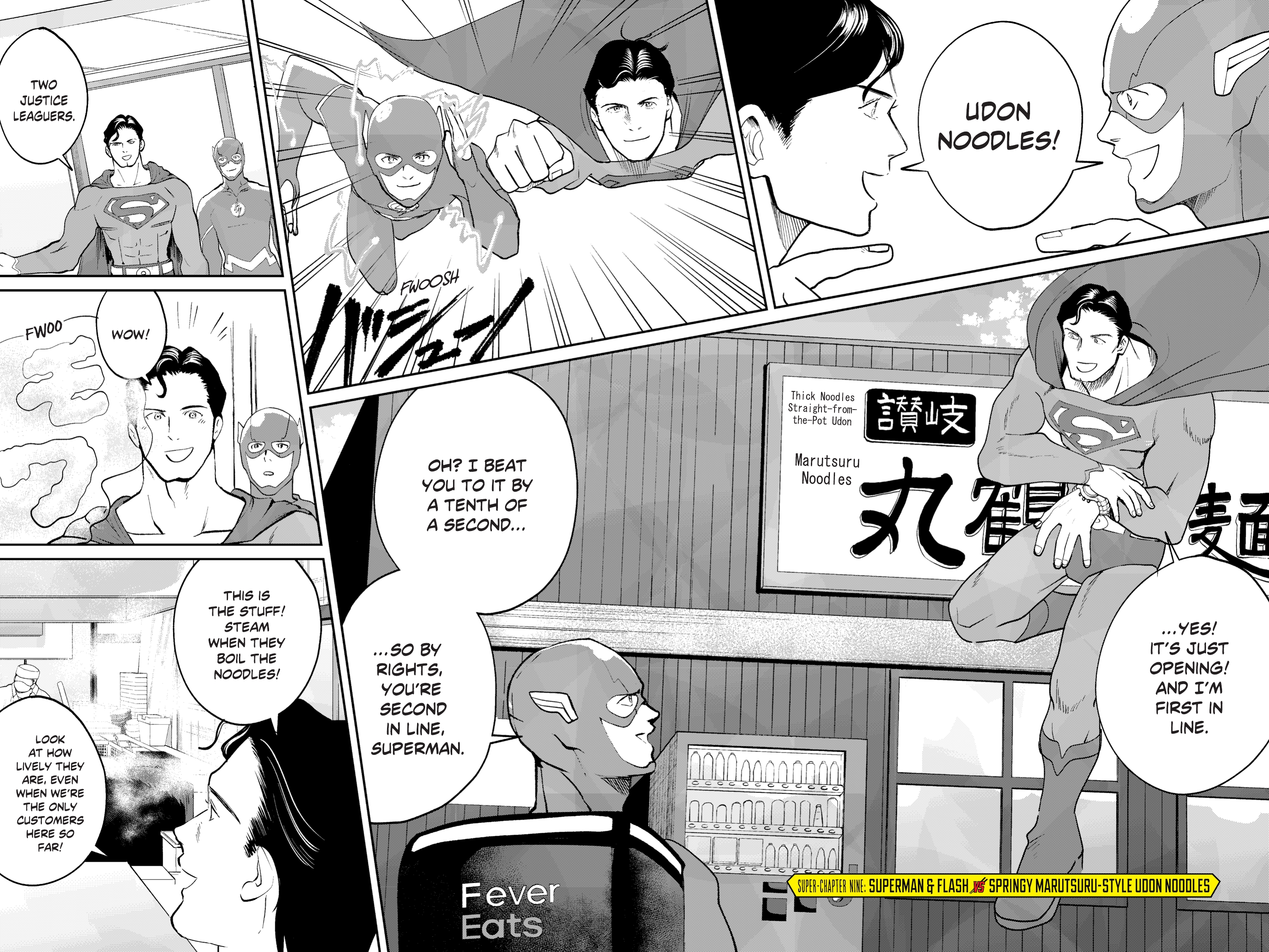 Read online Superman vs. Meshi comic -  Issue #9 - 10