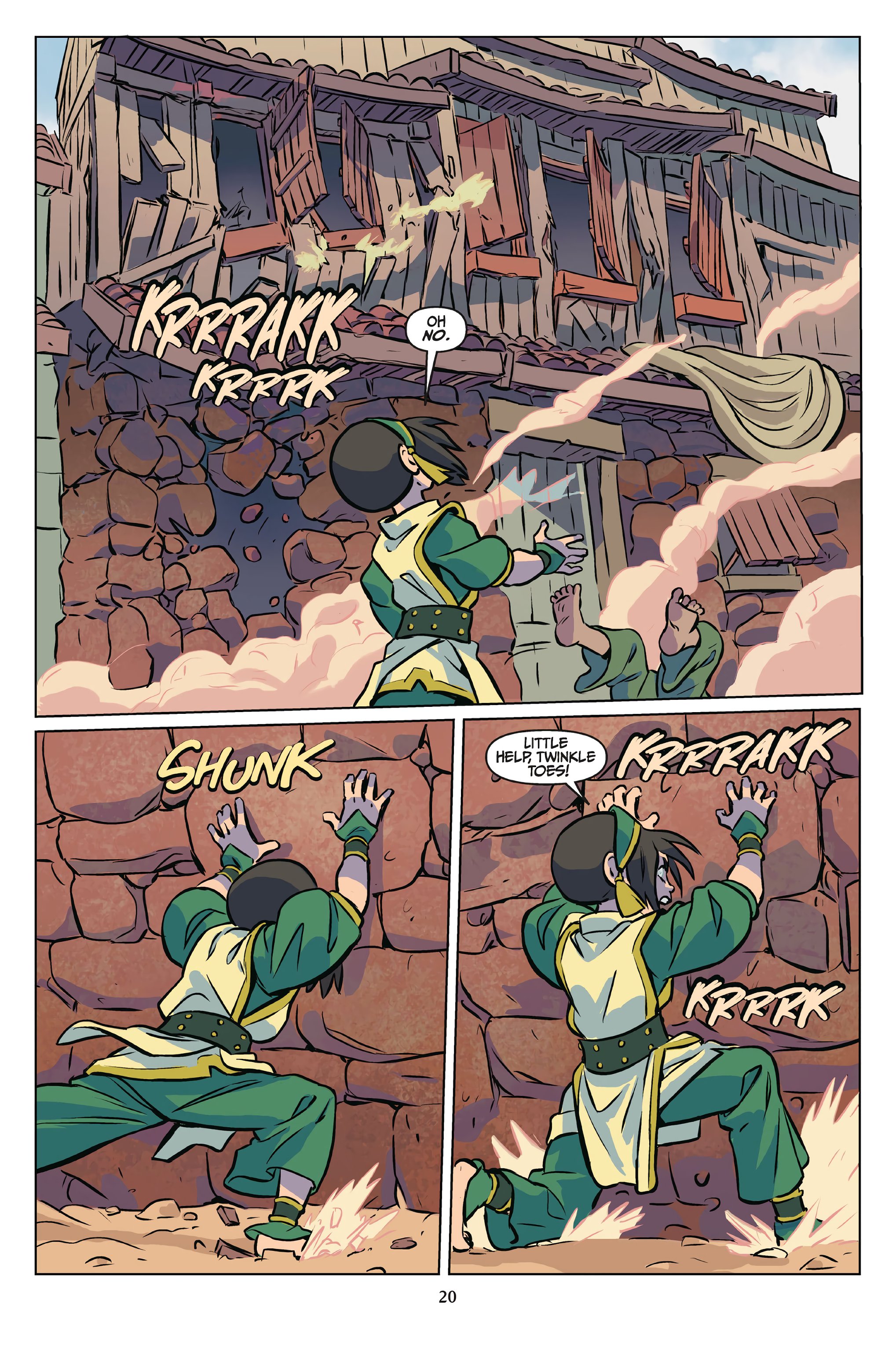 Read online Nickelodeon Avatar: The Last Airbender - Imbalance comic -  Issue # _Omnibus (Part 1) - 21