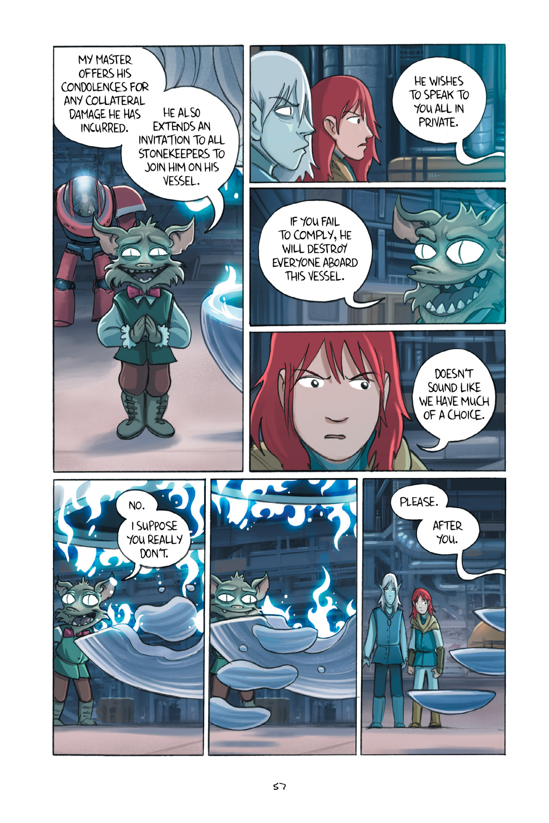 Read online Amulet comic -  Issue #6 - 59