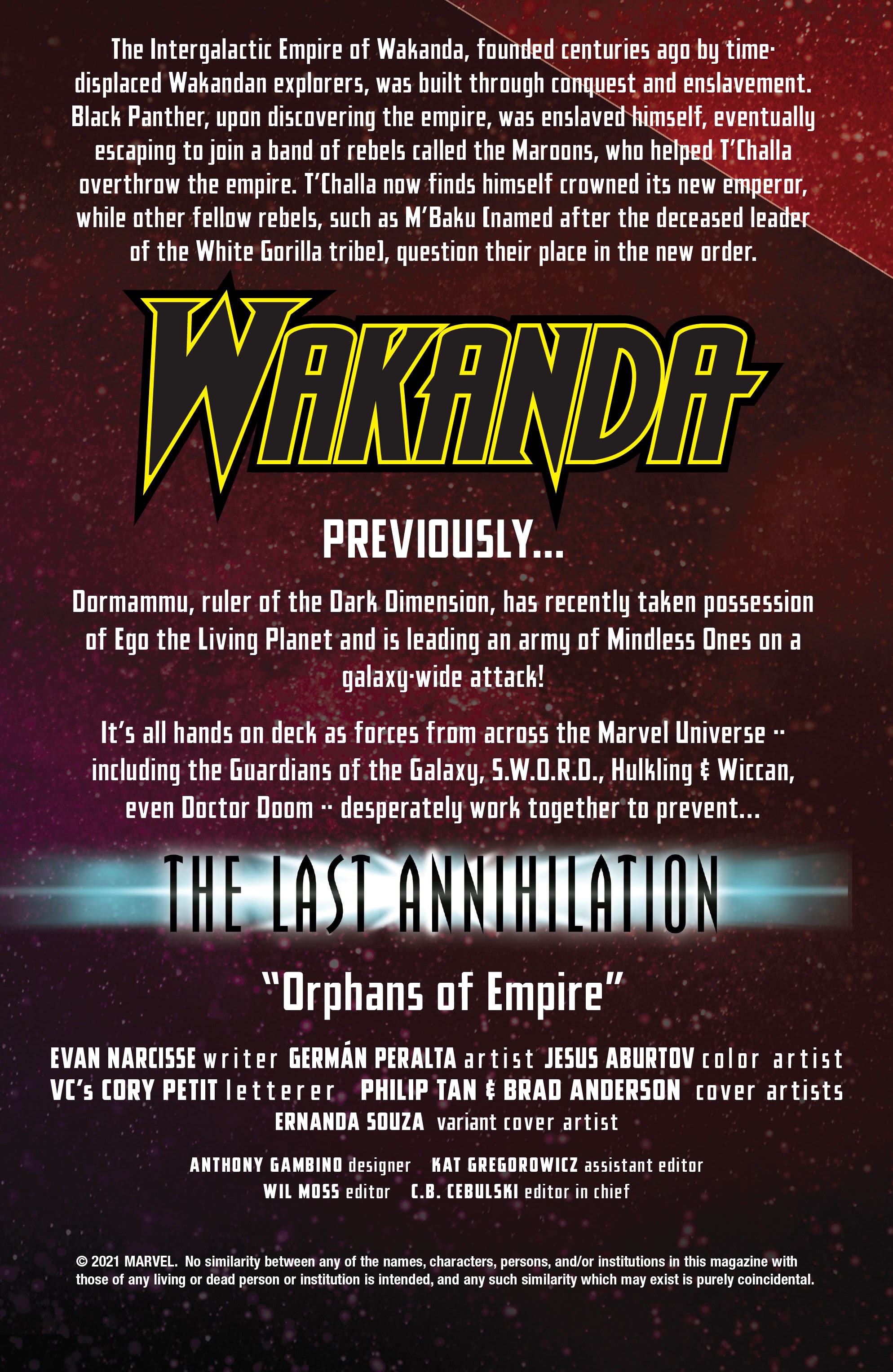 Read online The Last Annihilation comic -  Issue # Wakanda - 2