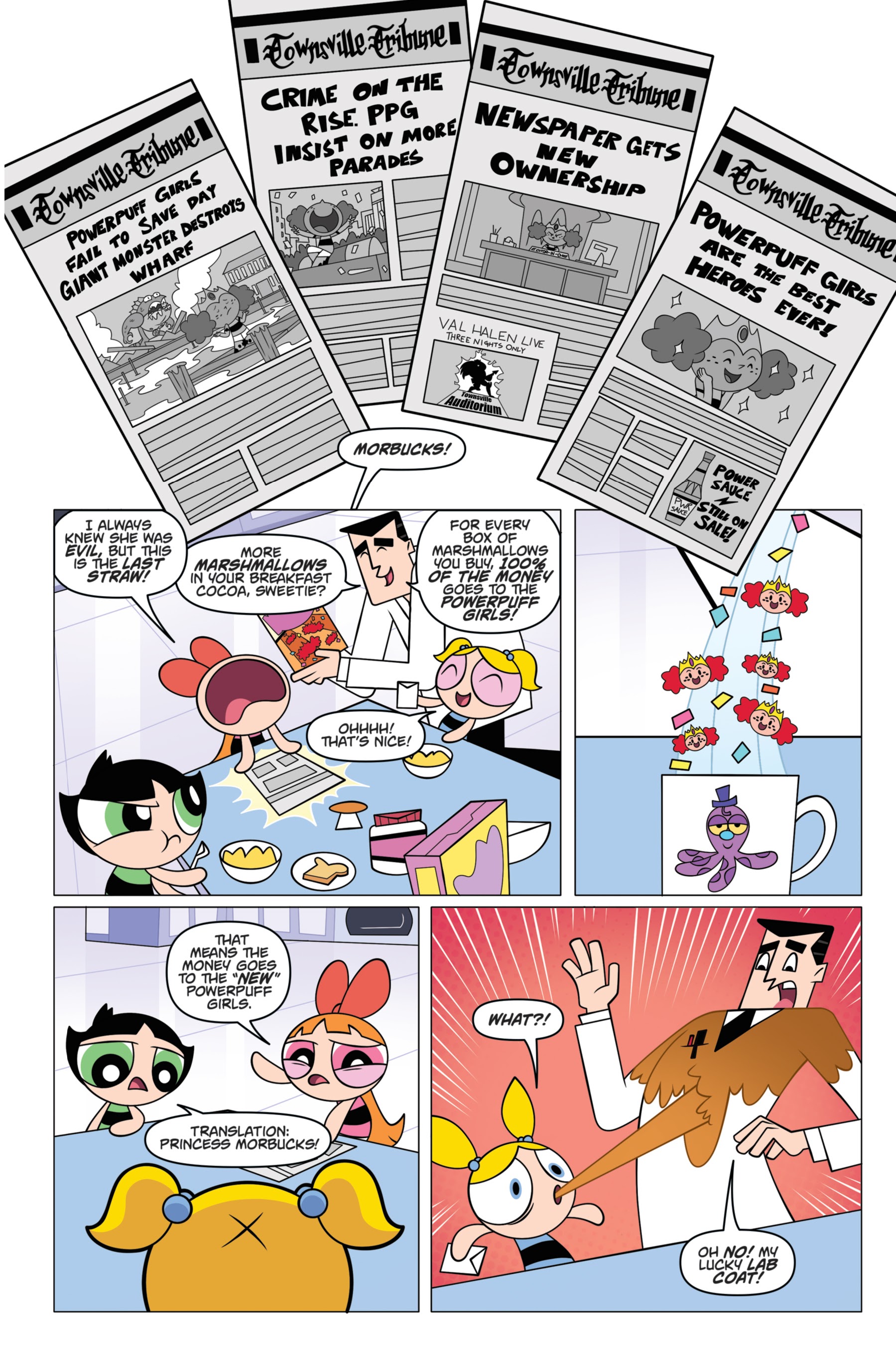 Read online The Powerpuff Girls: Bureau of Bad comic -  Issue # _TPB - 16