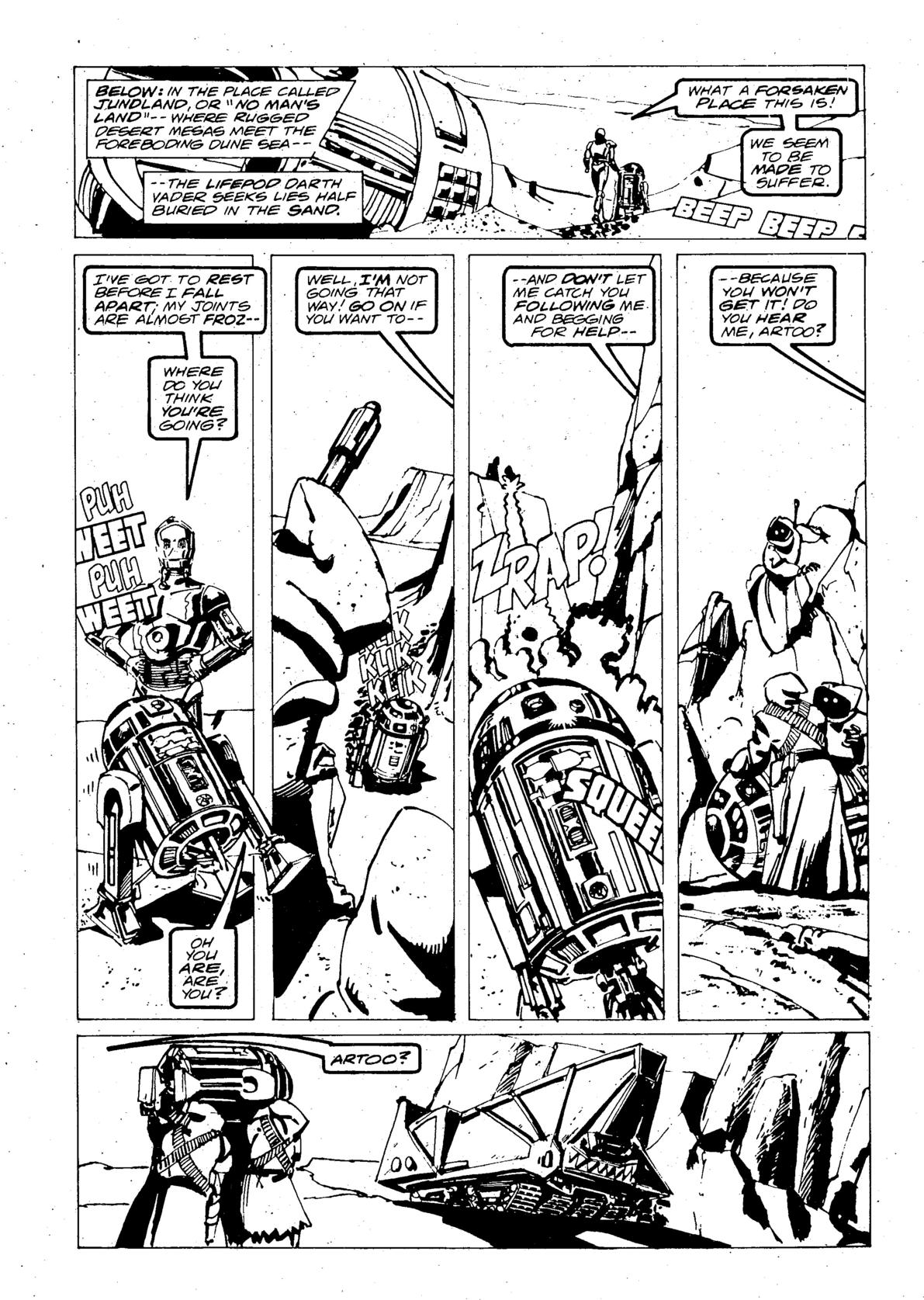 Read online Star Wars Weekly comic -  Issue #137 - 17