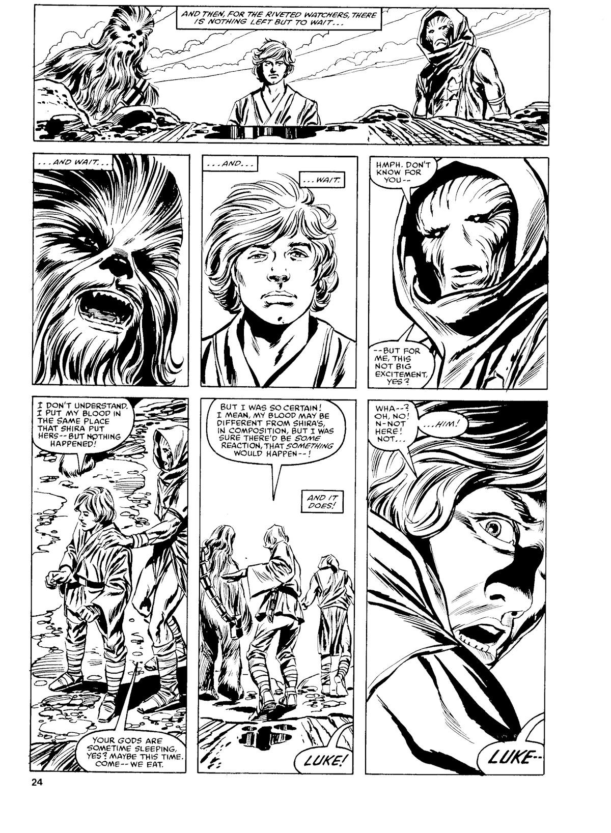 Read online Star Wars Weekly comic -  Issue #162 - 24