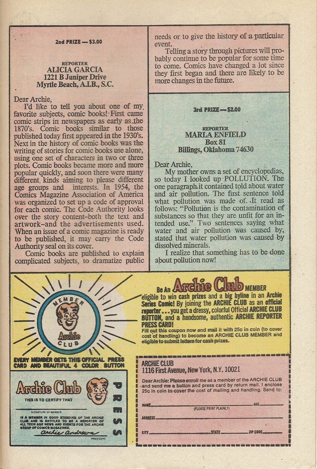 Read online Reggie's Wise Guy Jokes comic -  Issue #21 - 42