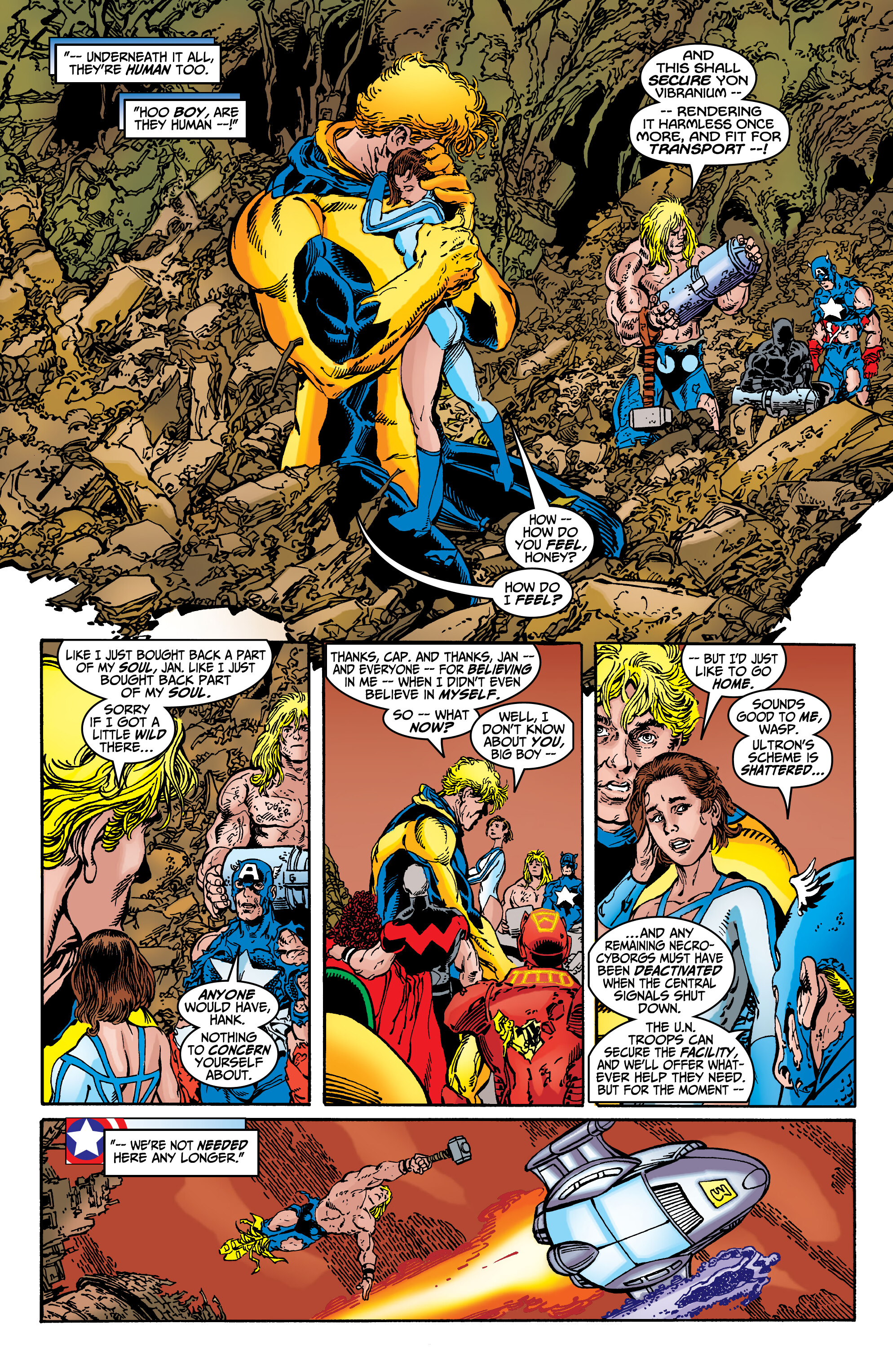 Read online Avengers By Kurt Busiek & George Perez Omnibus comic -  Issue # TPB (Part 10) - 92