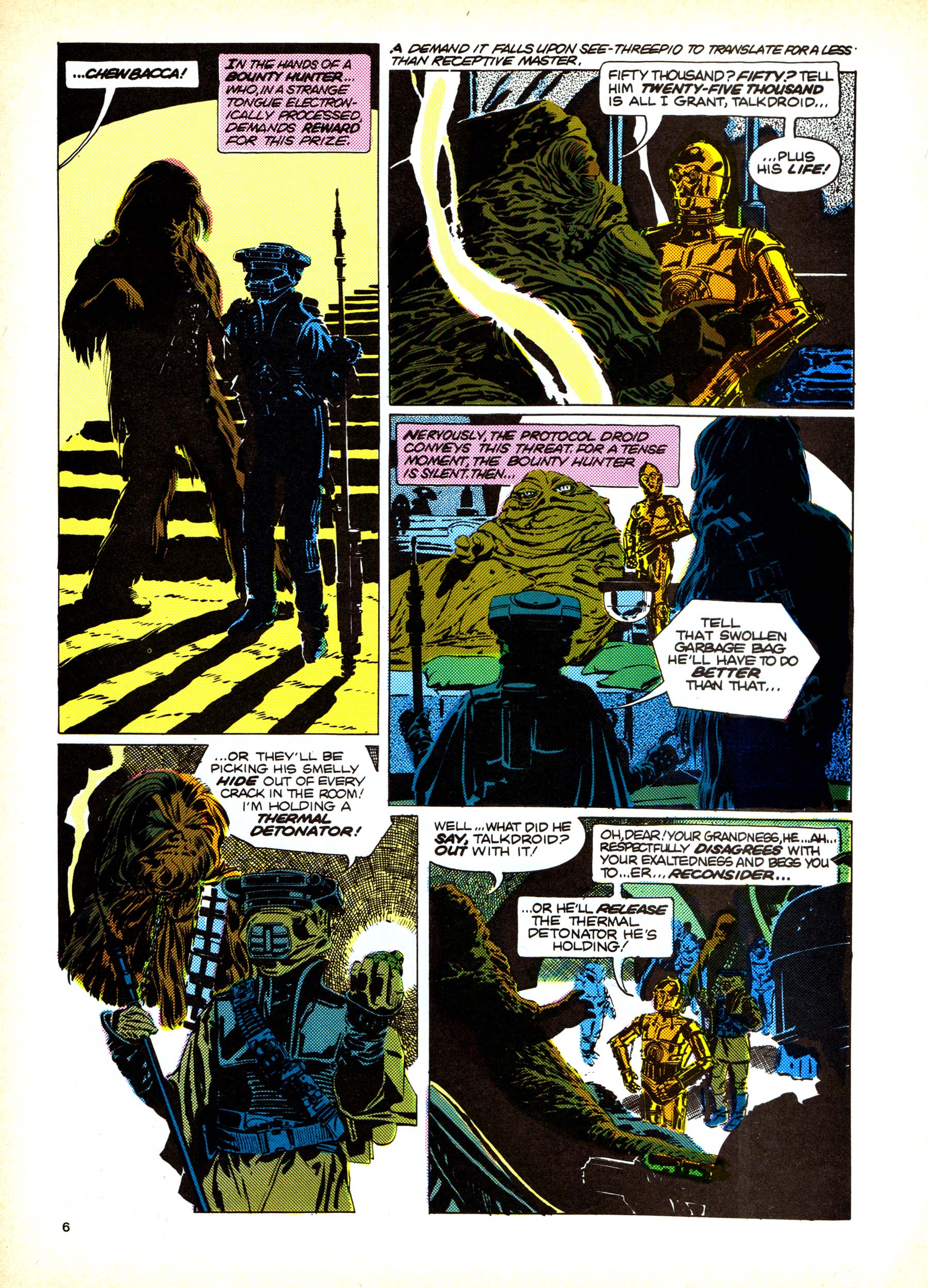 Read online Return of the Jedi comic -  Issue #149 - 6