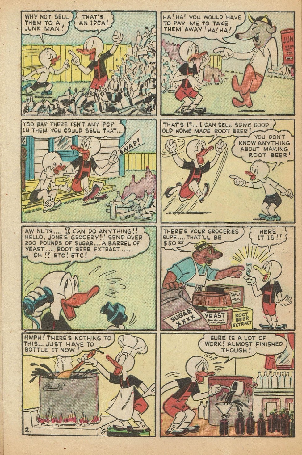 Read online Super Duck Comics comic -  Issue #51 - 4