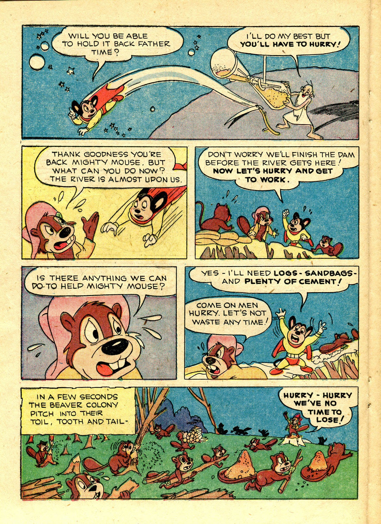 Read online Paul Terry's Mighty Mouse Comics comic -  Issue #32 - 20