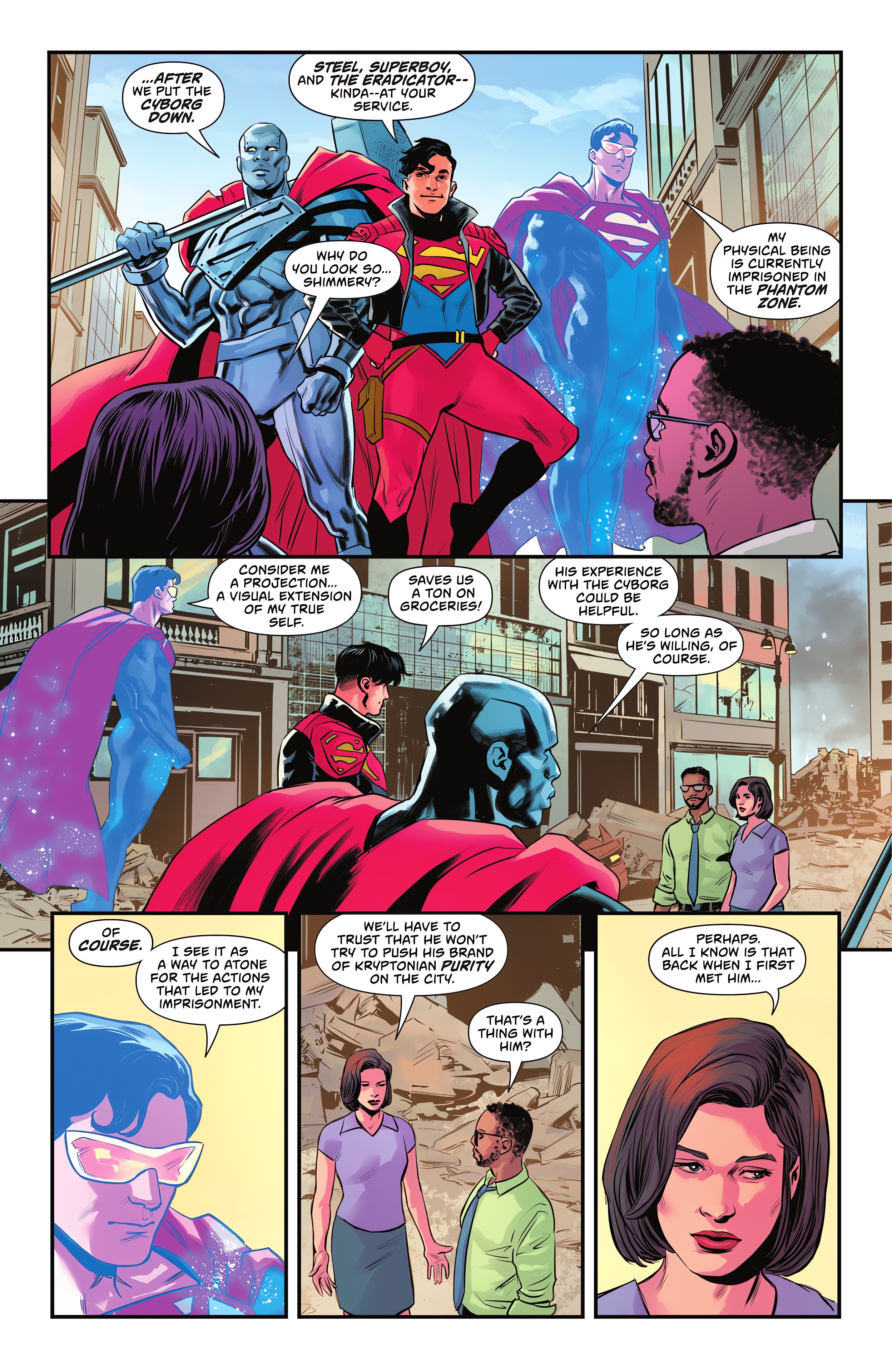 Read online The Return of Superman 30th Anniversary Special comic -  Issue # Full - 23