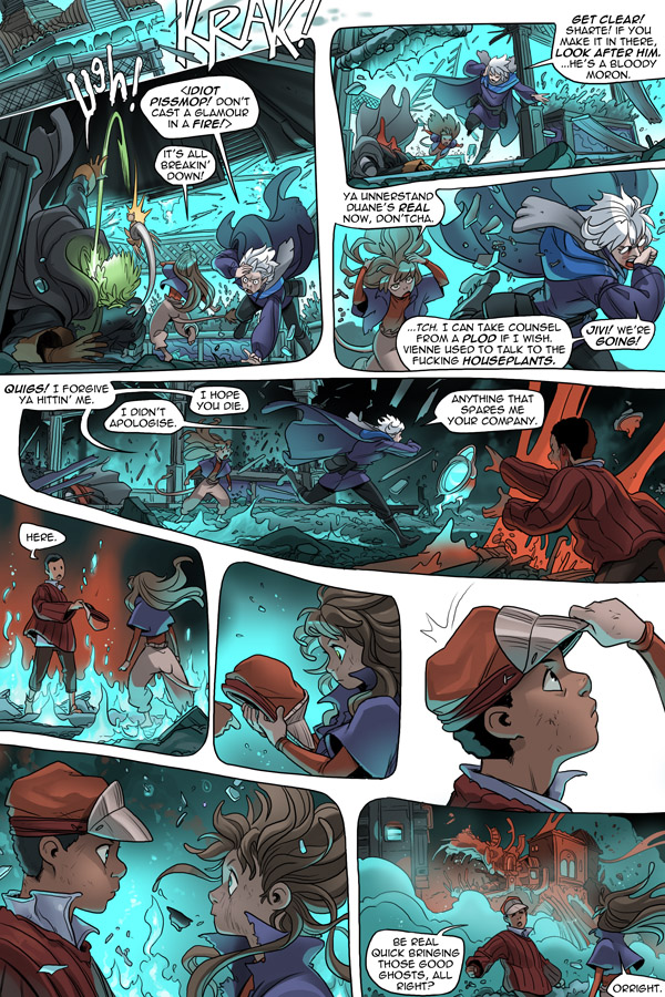 Read online Unsounded comic -  Issue #17 - 166