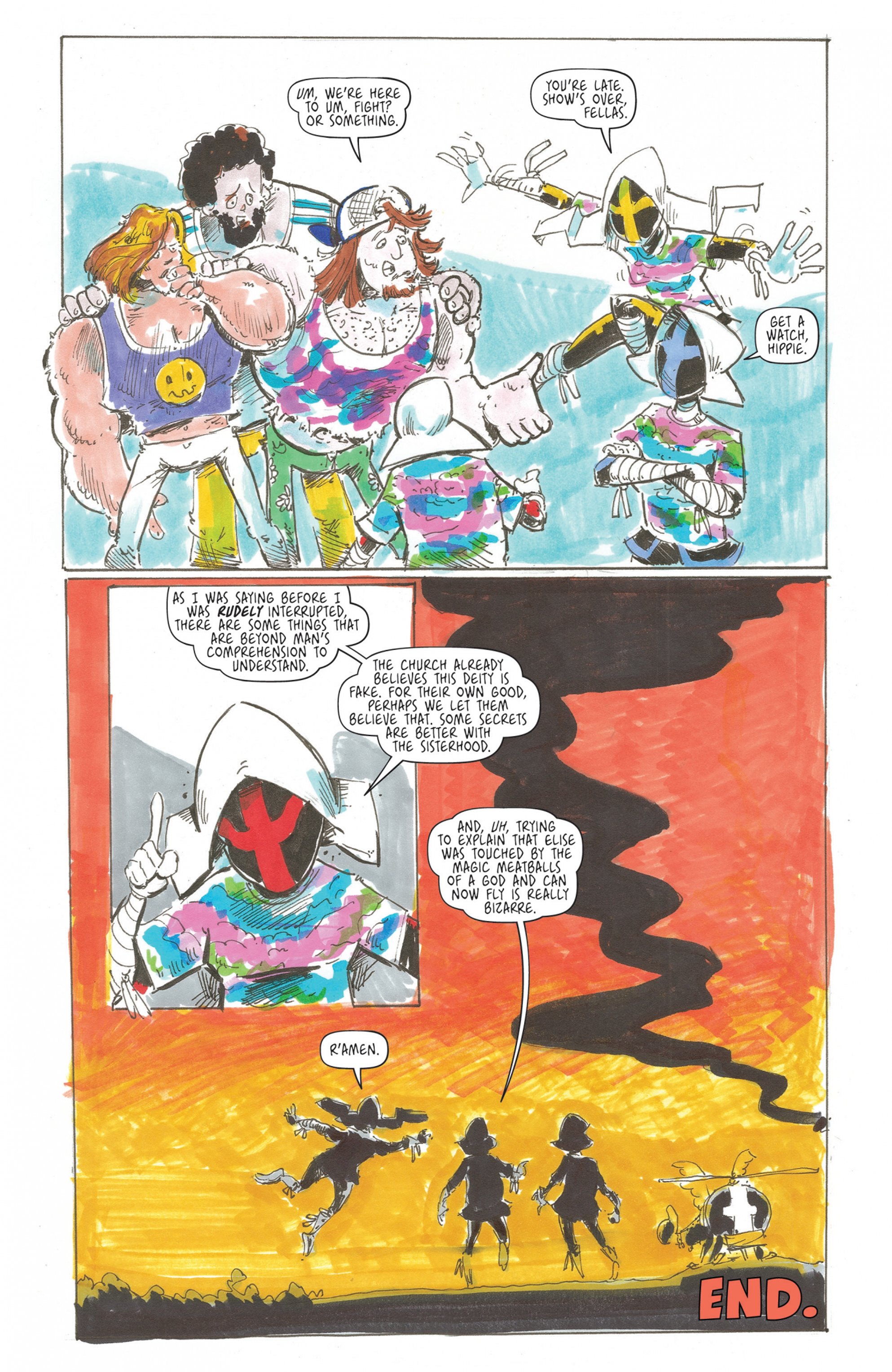 Read online Ninja Nuns comic -  Issue # Full - 33