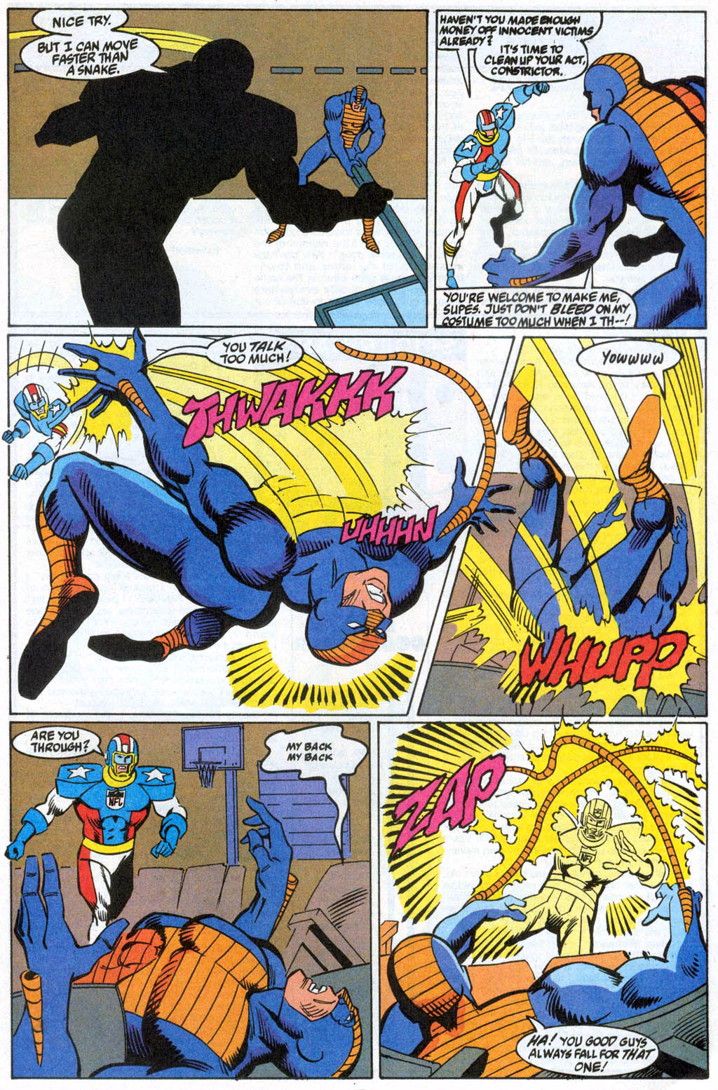 Read online NFL SuperPro comic -  Issue #11 - 20