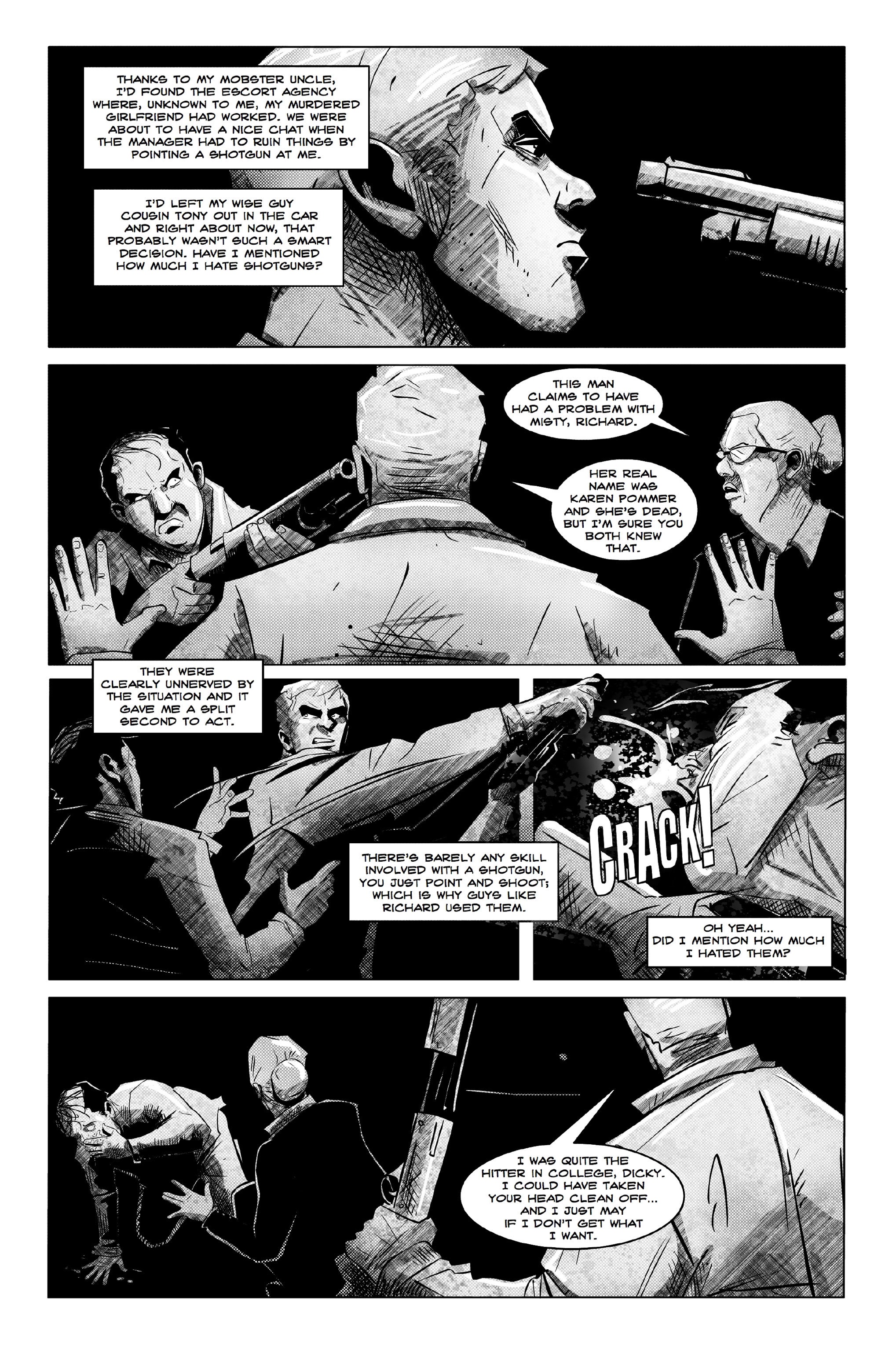 Read online Two Redheads & A Dead Blonde comic -  Issue #3 - 4