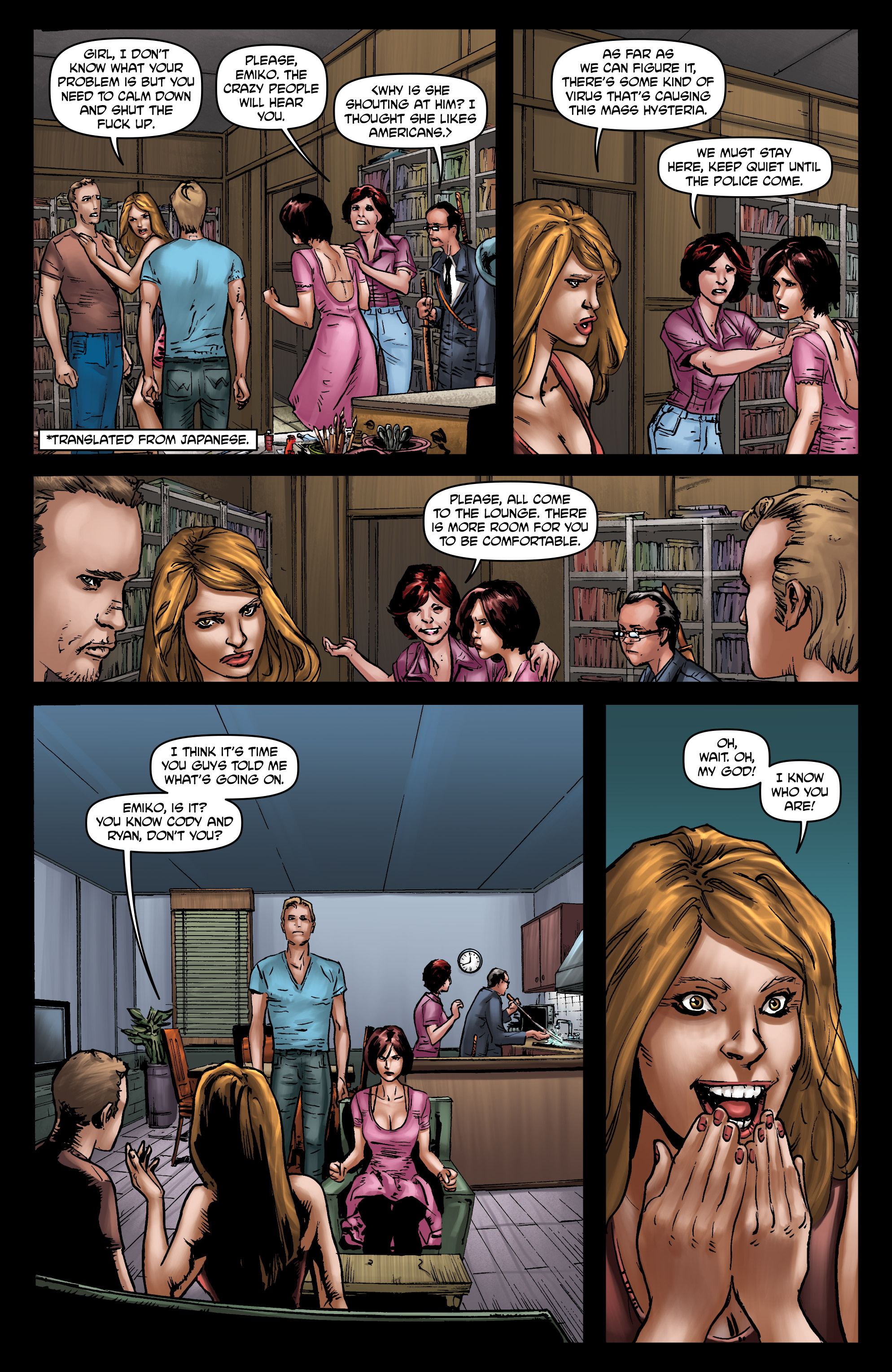 Read online Crossed: Badlands comic -  Issue #42 - 18