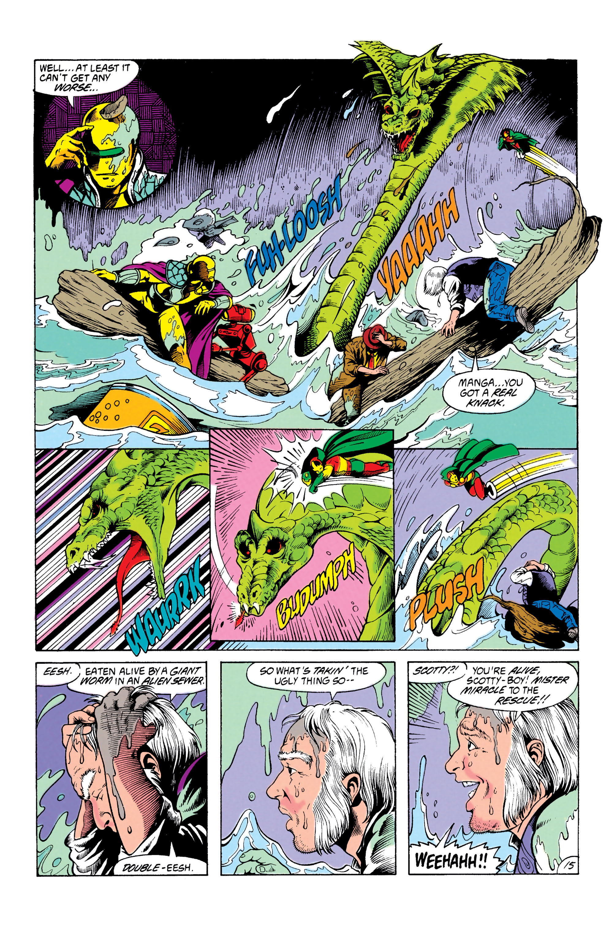 Read online Mister Miracle (1989) comic -  Issue #16 - 16