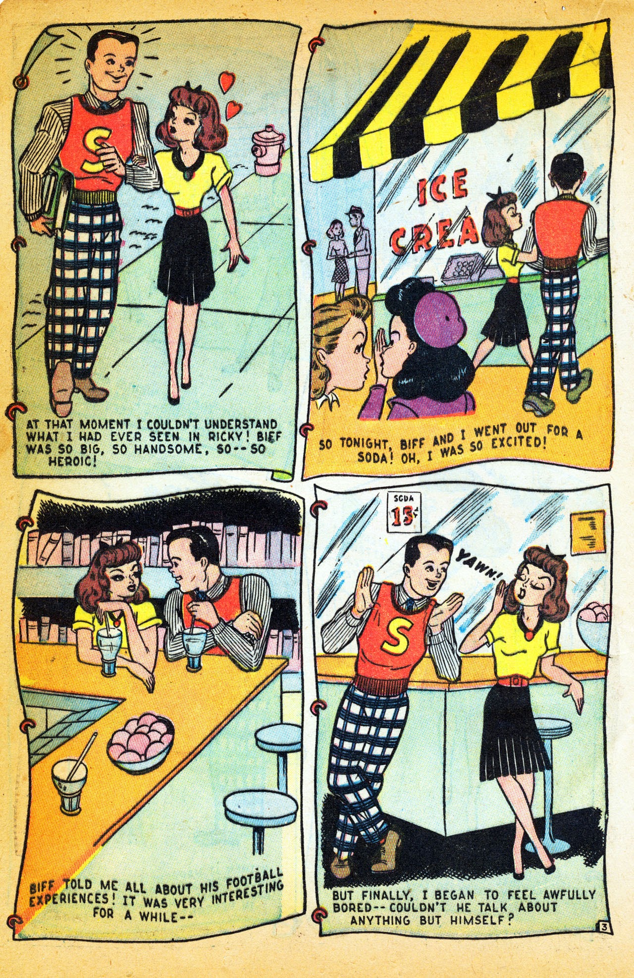 Read online Junior Miss (1947) comic -  Issue #25 - 27