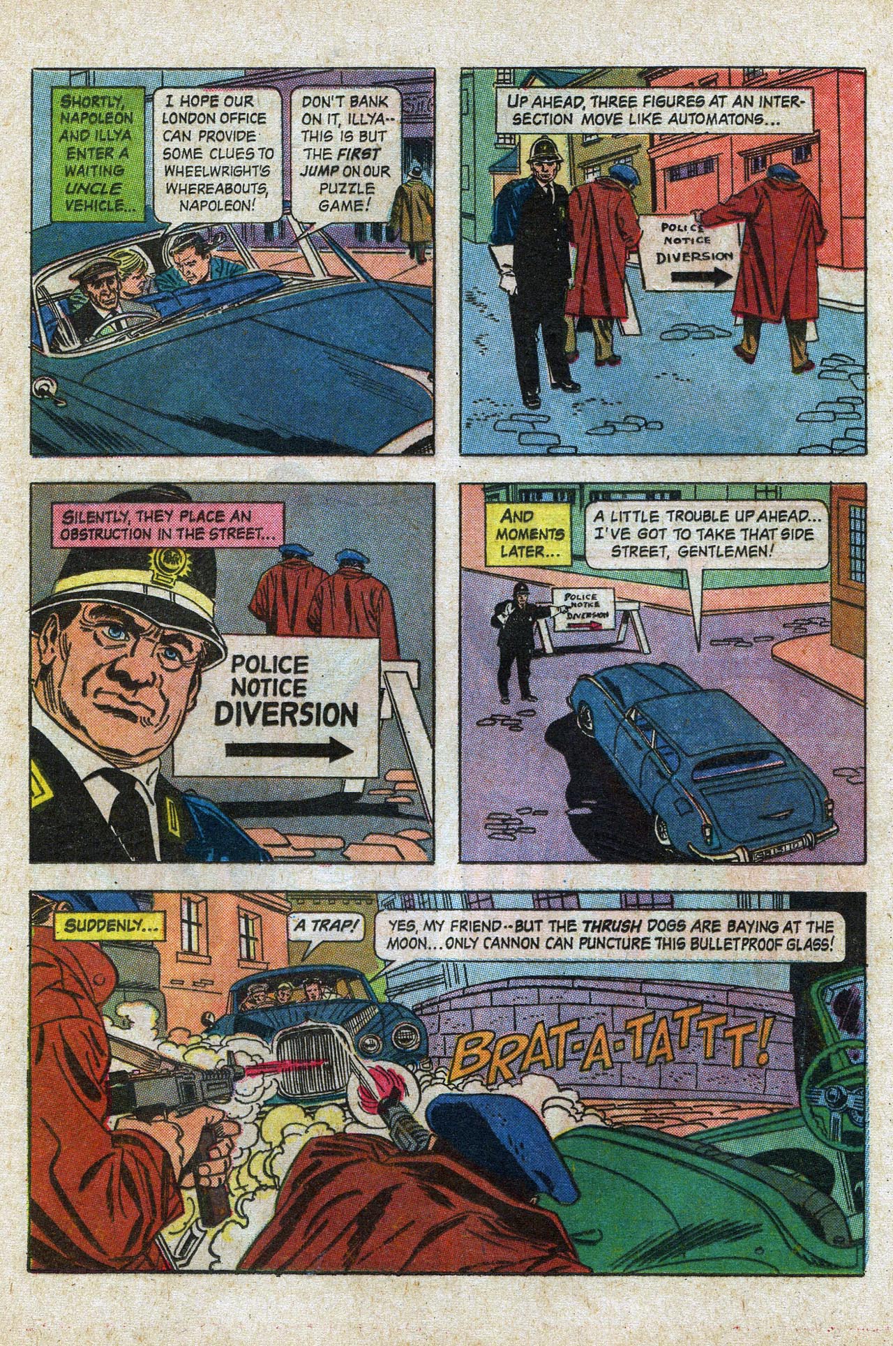 Read online The Man From U.N.C.L.E. comic -  Issue #7 - 14