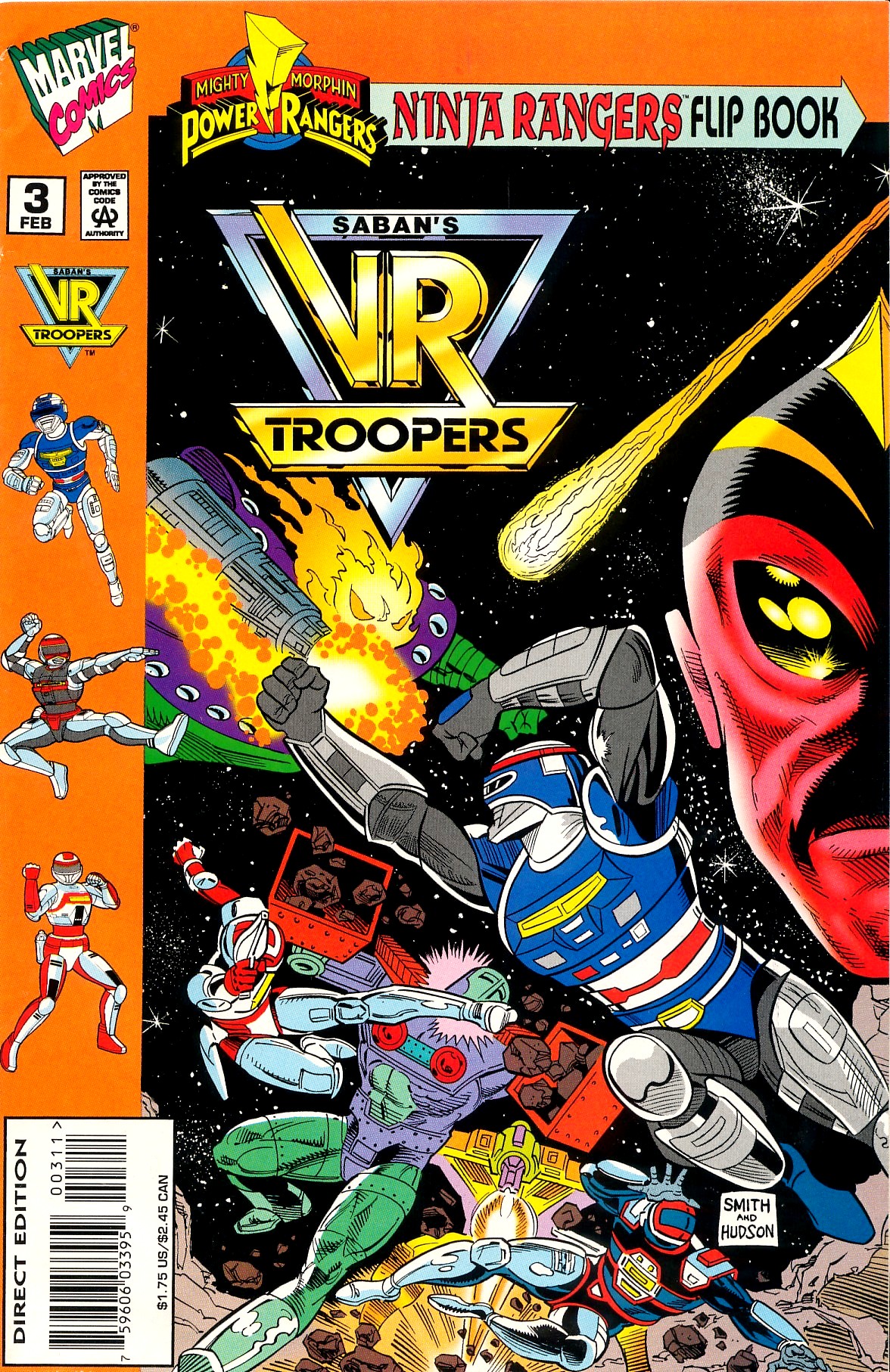 Read online Mighty Morphin Power Rangers: Ninja Rangers/VR Troopers comic -  Issue #3 - 19