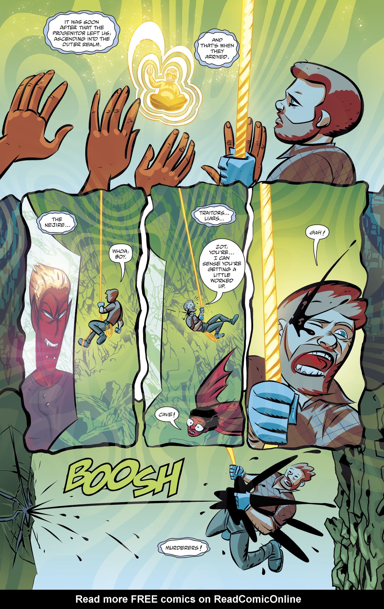Read online Cave Carson Has An Intersteller Eye comic -  Issue #3 - 5