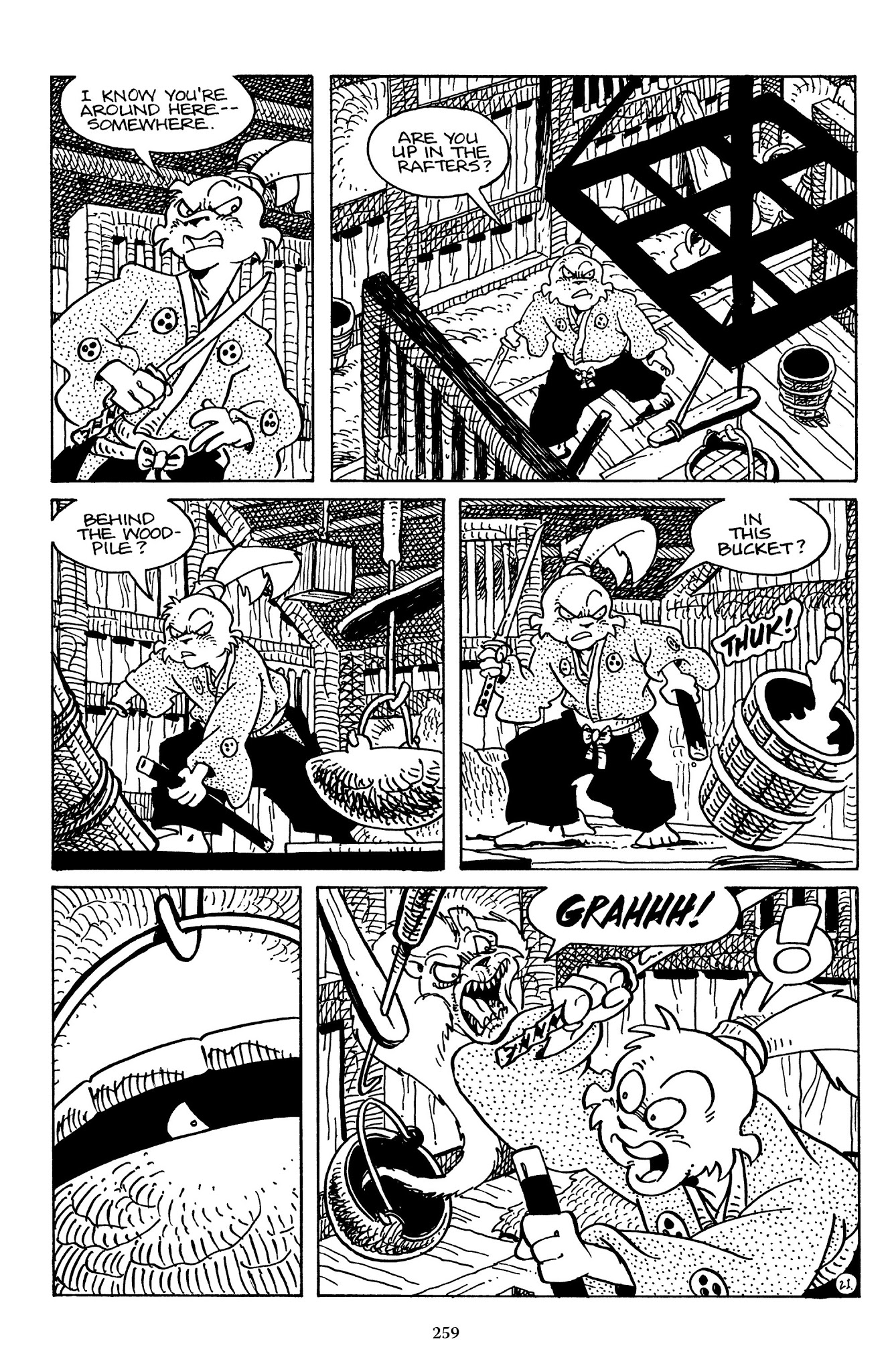 Read online The Usagi Yojimbo Saga comic -  Issue # TPB 7 - 254