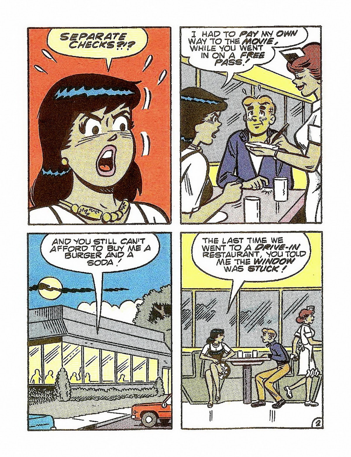 Read online Archie's Double Digest Magazine comic -  Issue #53 - 142
