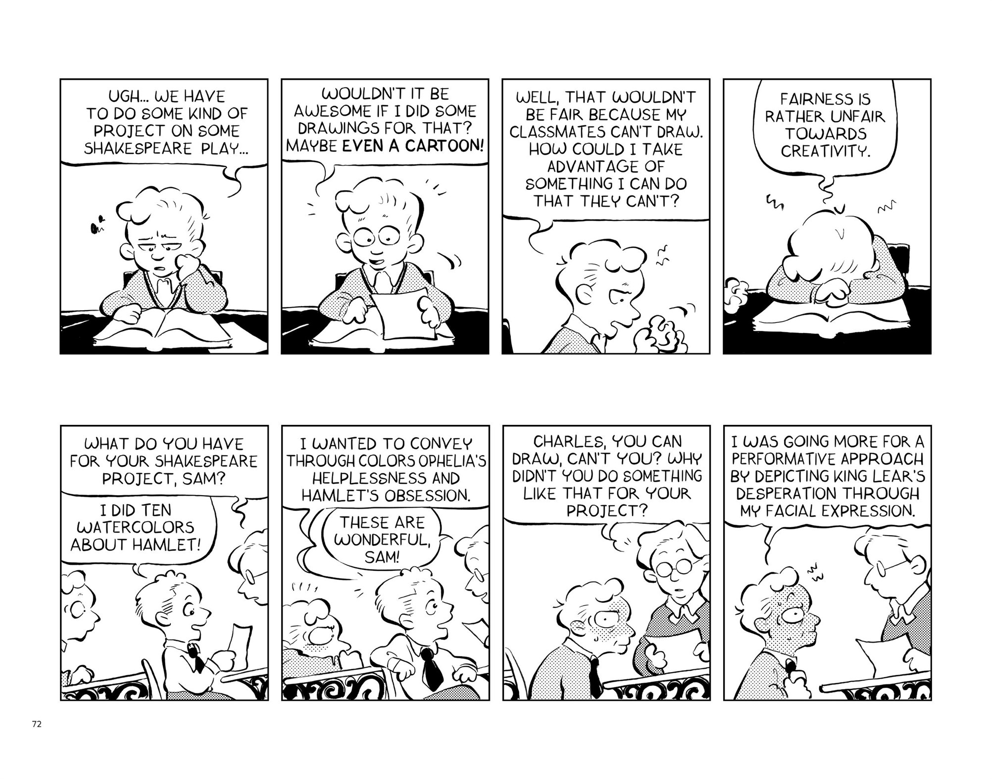 Read online Funny Things: A Comic Strip Biography of Charles M. Schulz comic -  Issue # TPB (Part 1) - 75