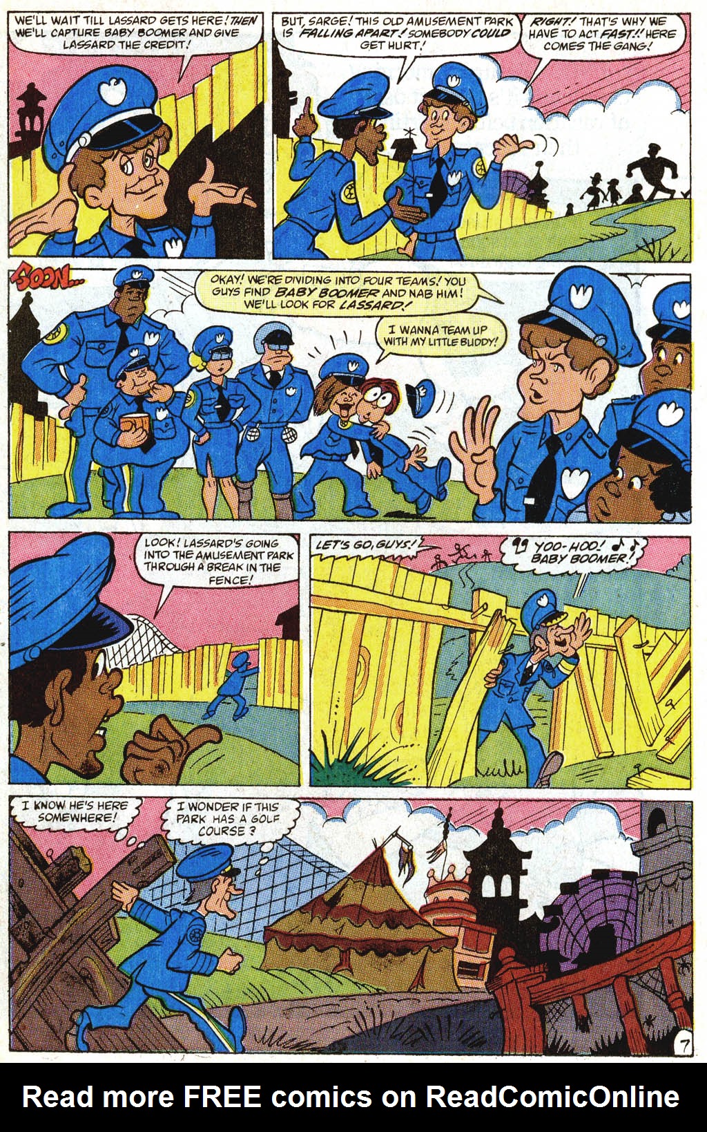 Read online Police Academy comic -  Issue #4 - 8