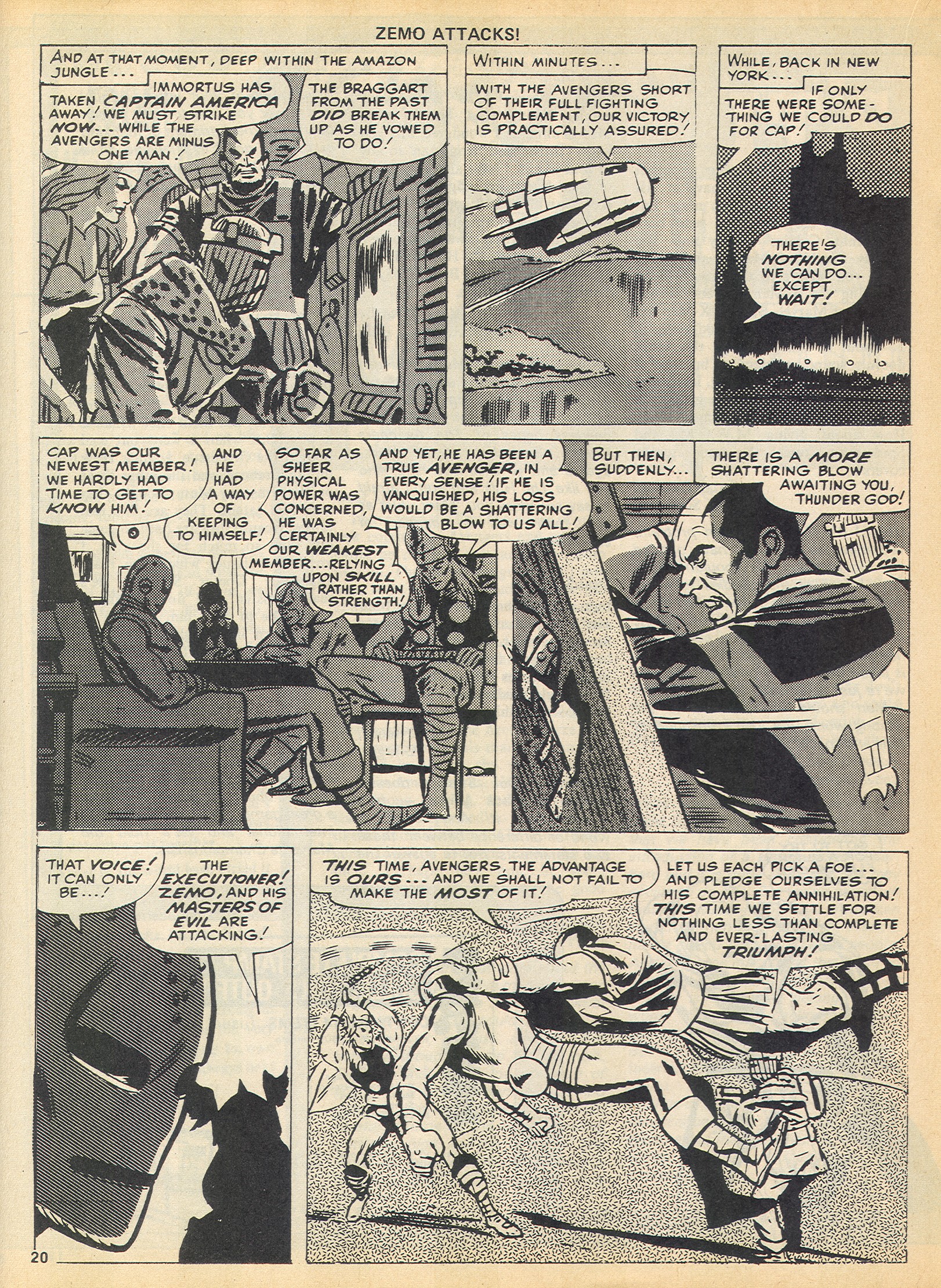 Read online The Avengers (1973) comic -  Issue #7 - 20