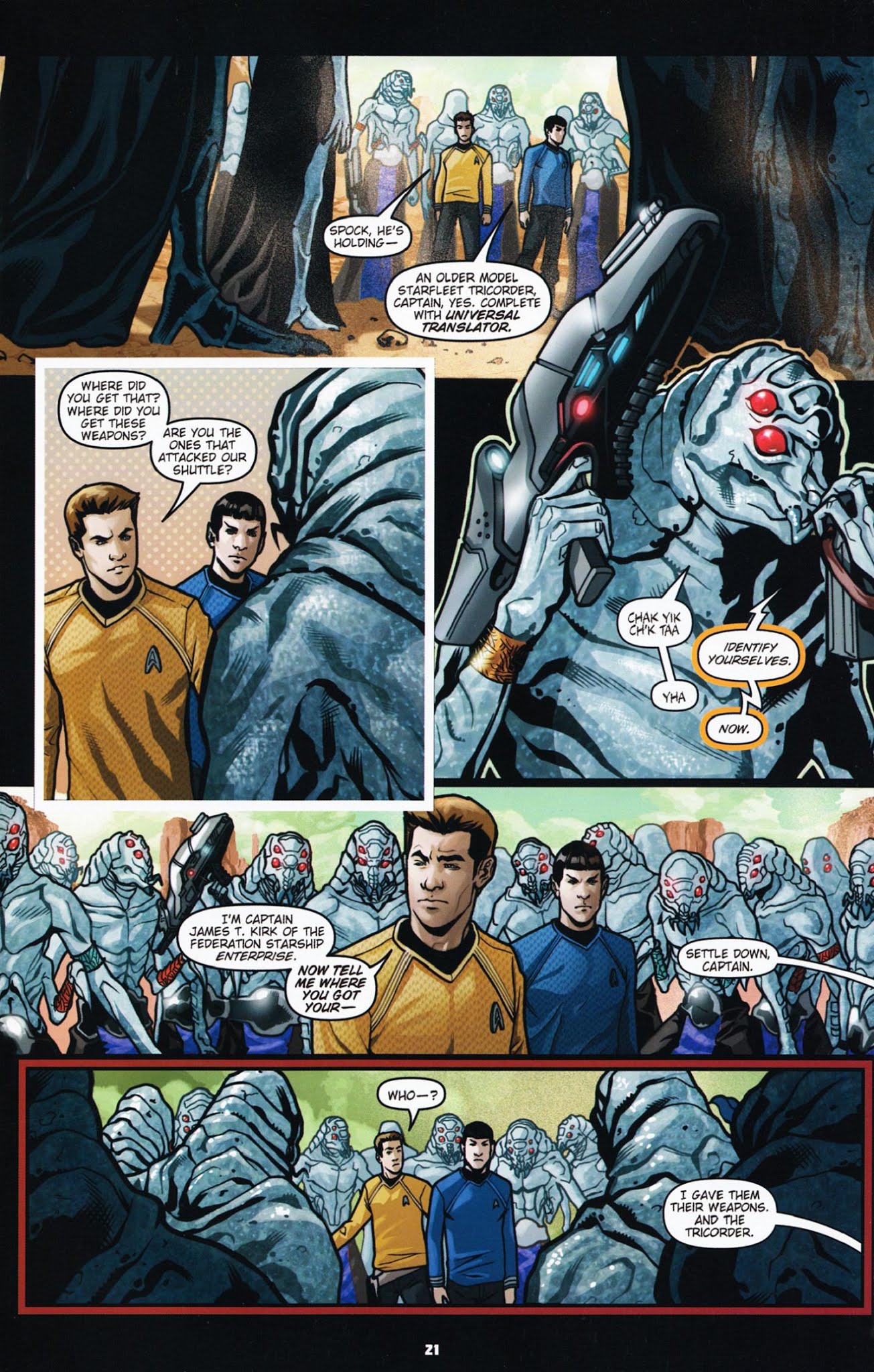 Read online Star Trek: Countdown To Darkness comic -  Issue #1 - 24