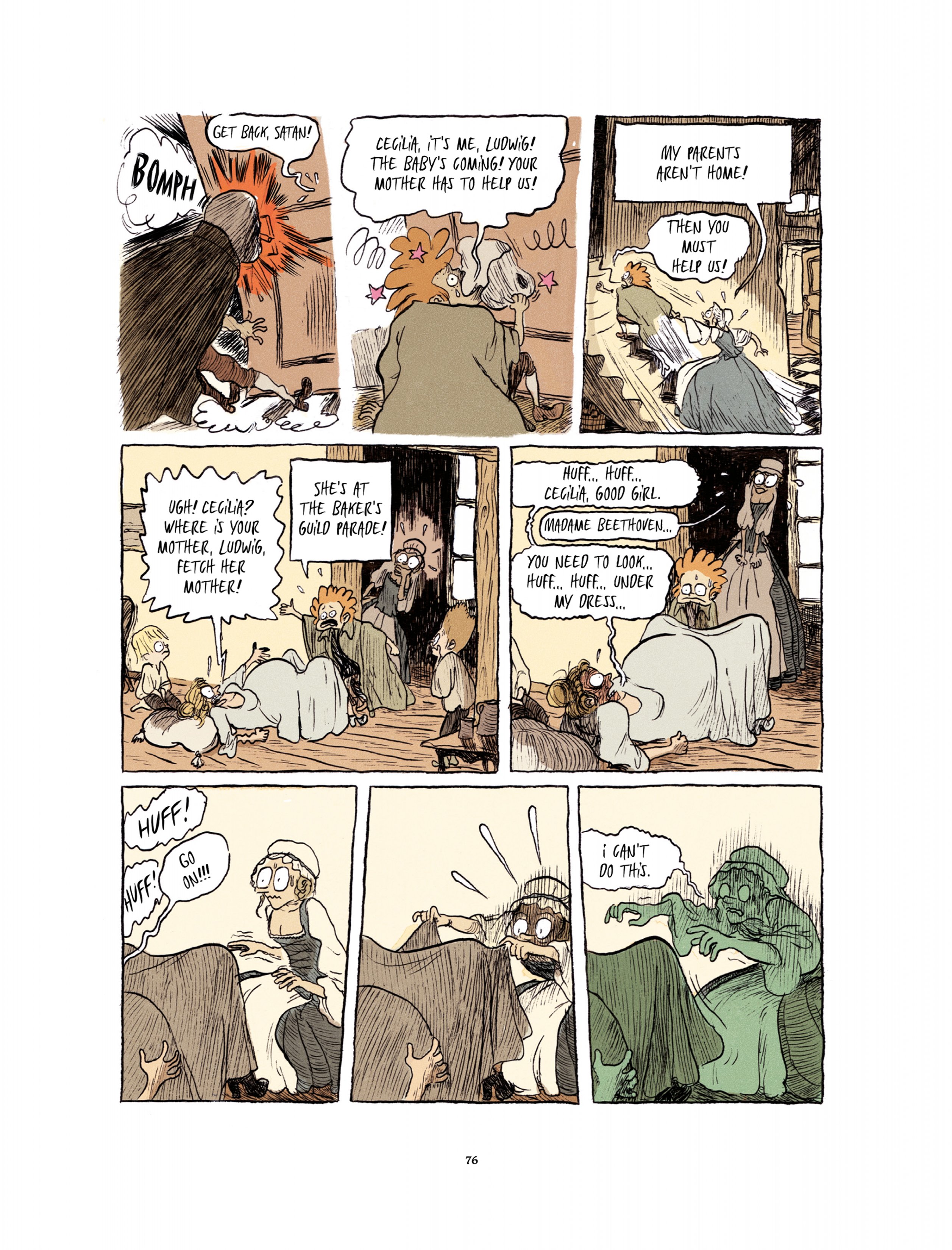 Read online Golden Boy: Beethoven's Youth comic -  Issue # TPB (Part 1) - 76