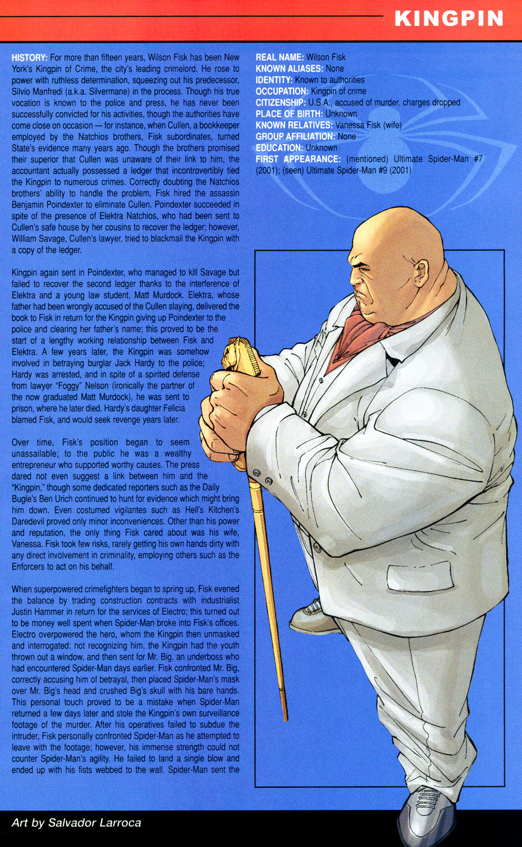 Read online Official Handbook of the Ultimate Marvel Universe 2005: The Fantastic Four & Spider-Man comic -  Issue # Full - 21