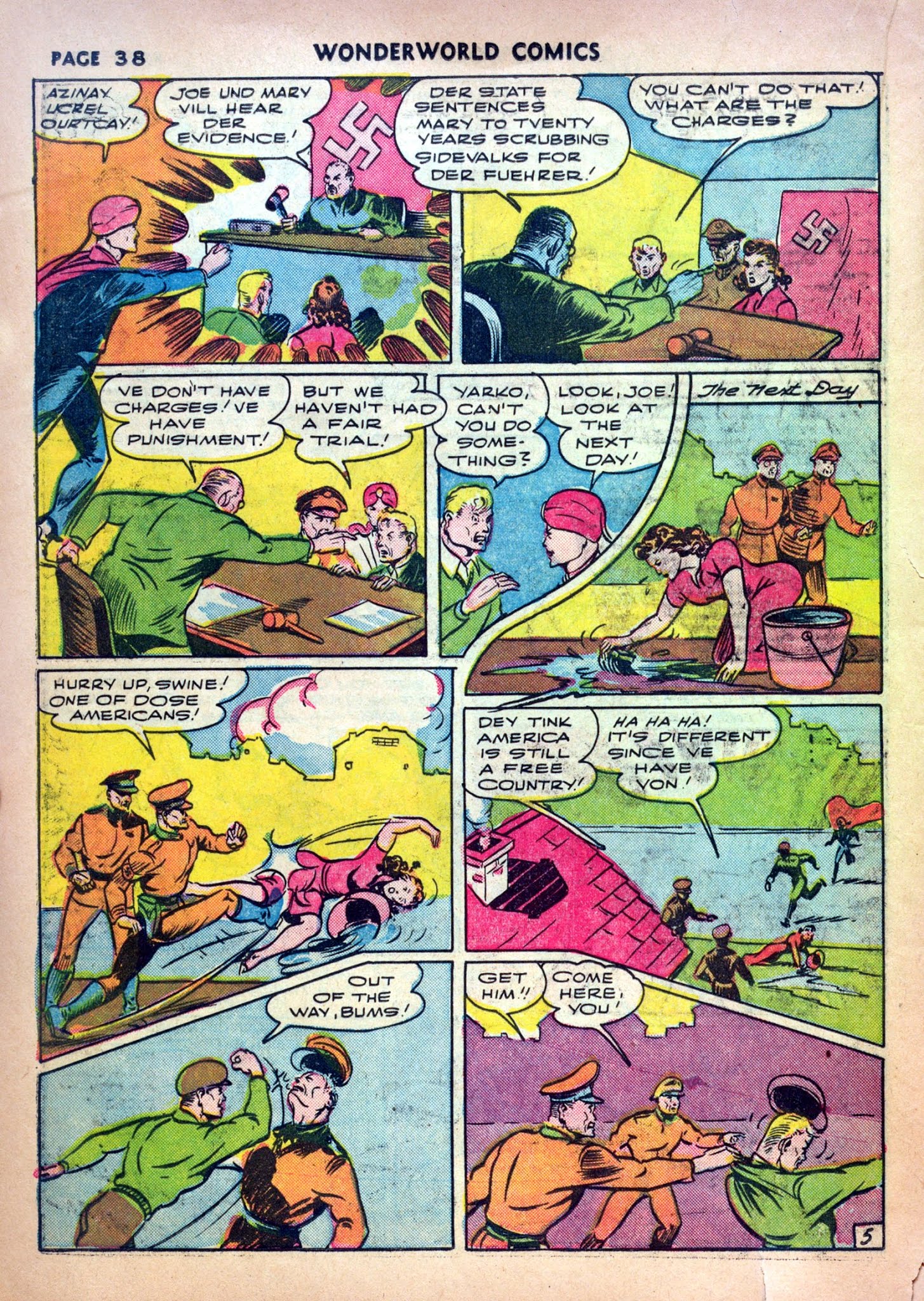 Read online Wonderworld Comics comic -  Issue #33 - 39