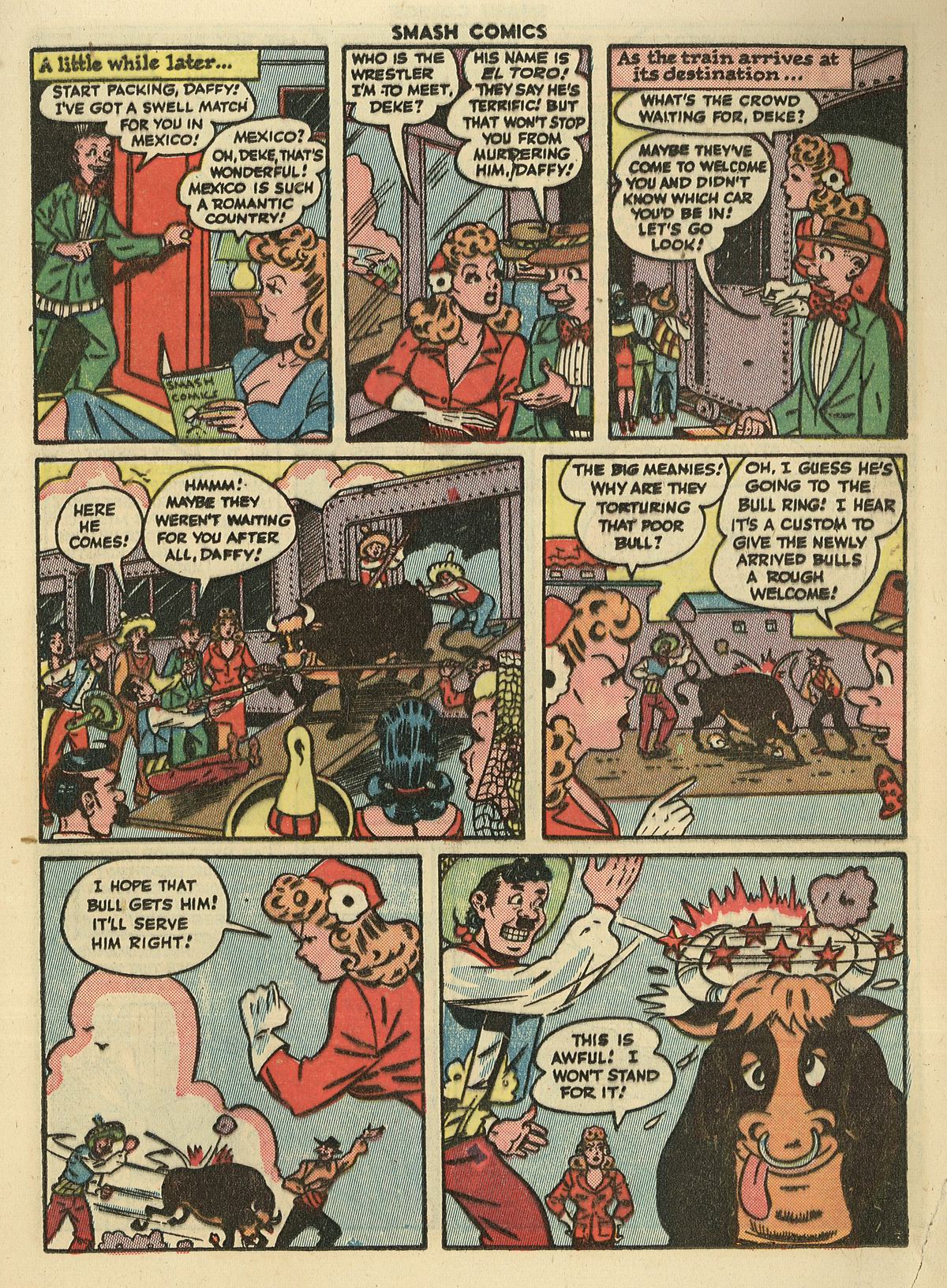 Read online Smash Comics comic -  Issue #60 - 17