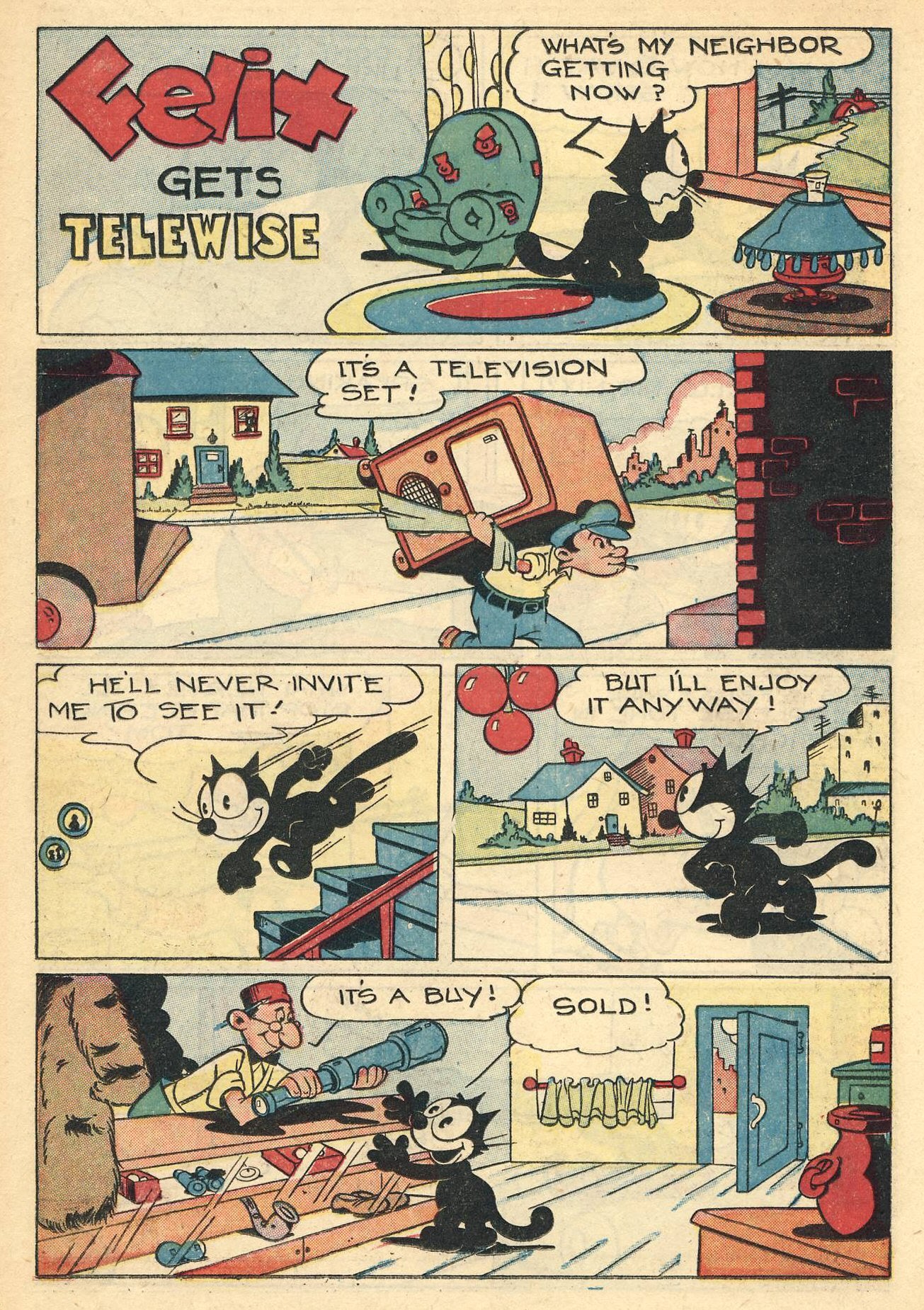Read online Felix the Cat (1948) comic -  Issue #11 - 15