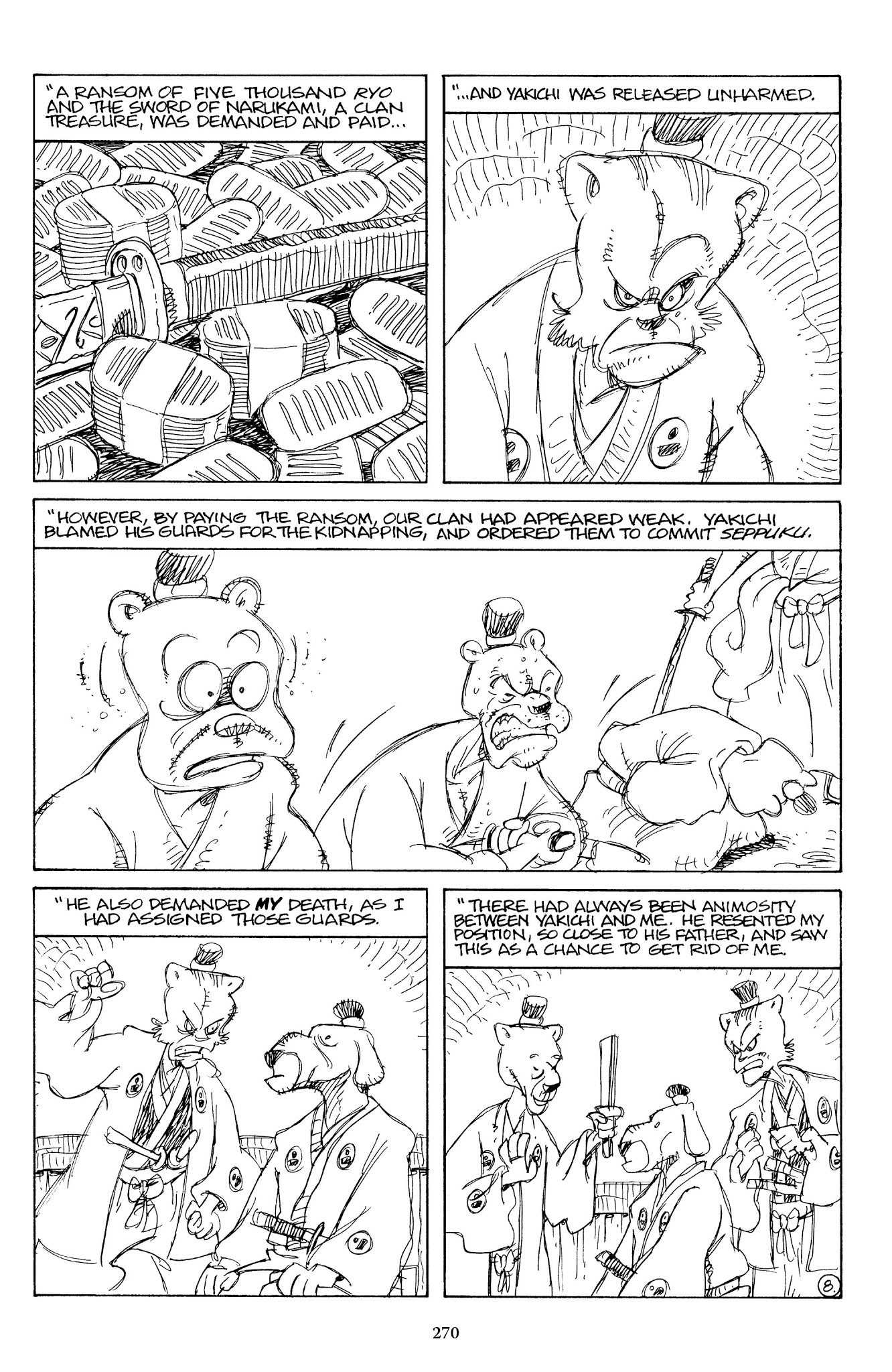 Read online The Usagi Yojimbo Saga comic -  Issue # TPB 7 - 265