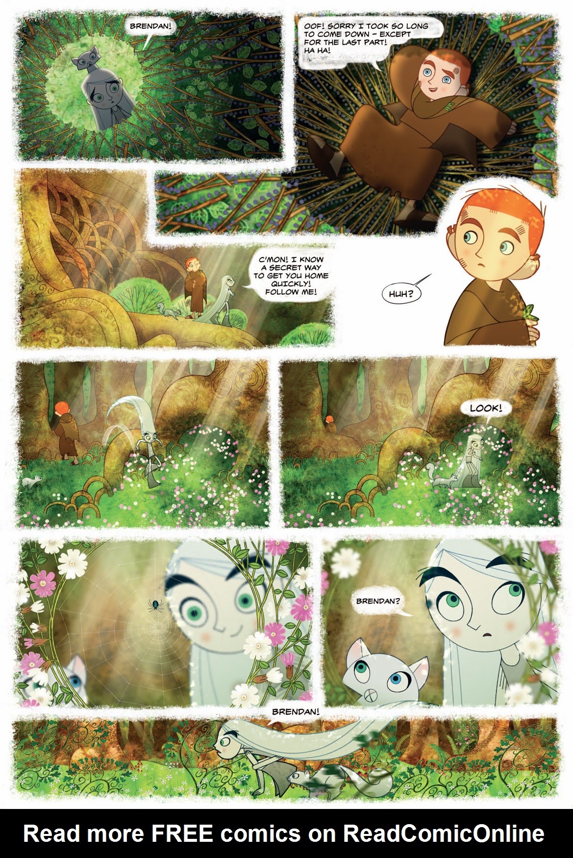 Read online The Secret Of Kells comic -  Issue # TPB - 50