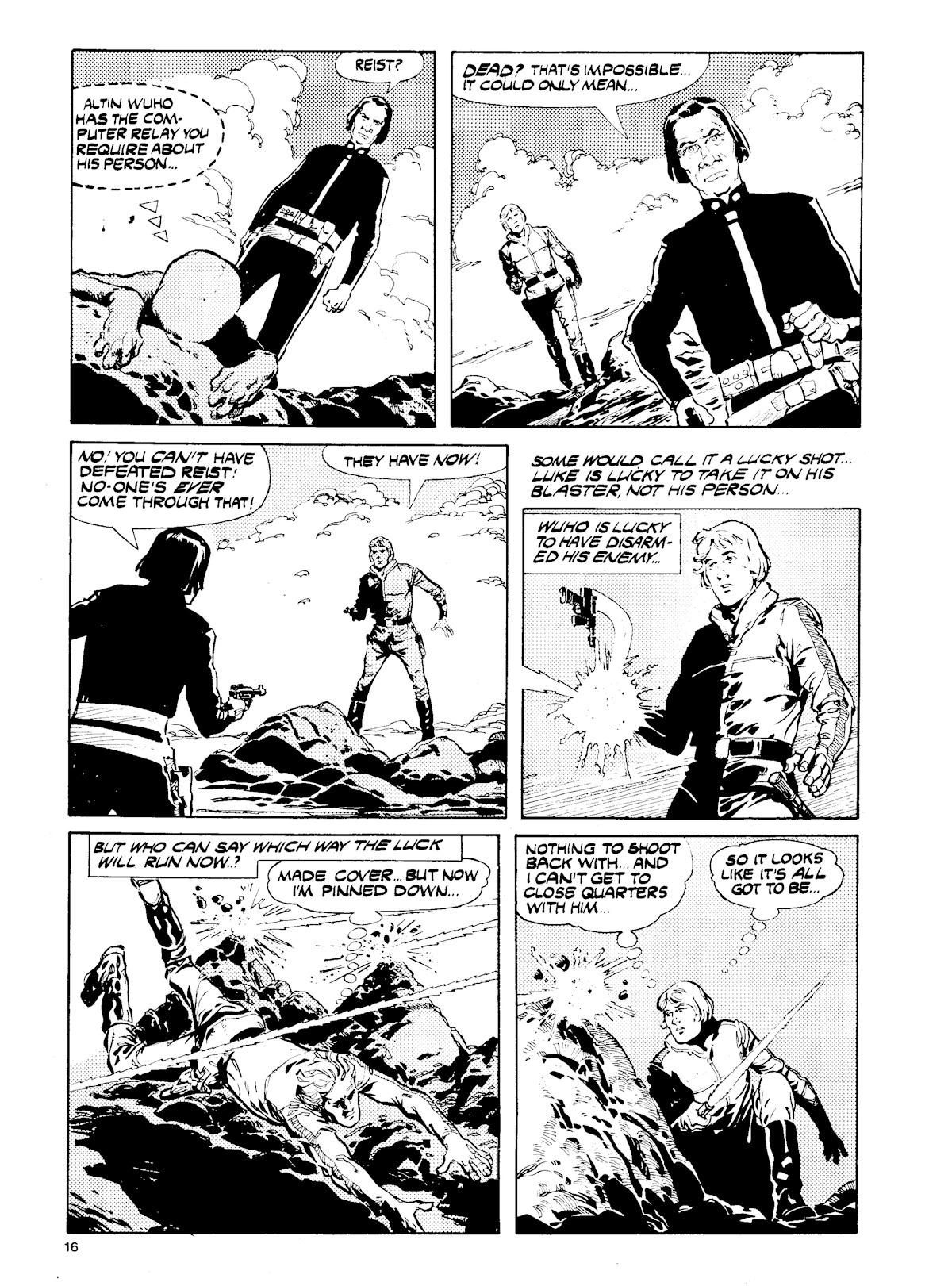 Read online Star Wars Weekly comic -  Issue #149 - 16