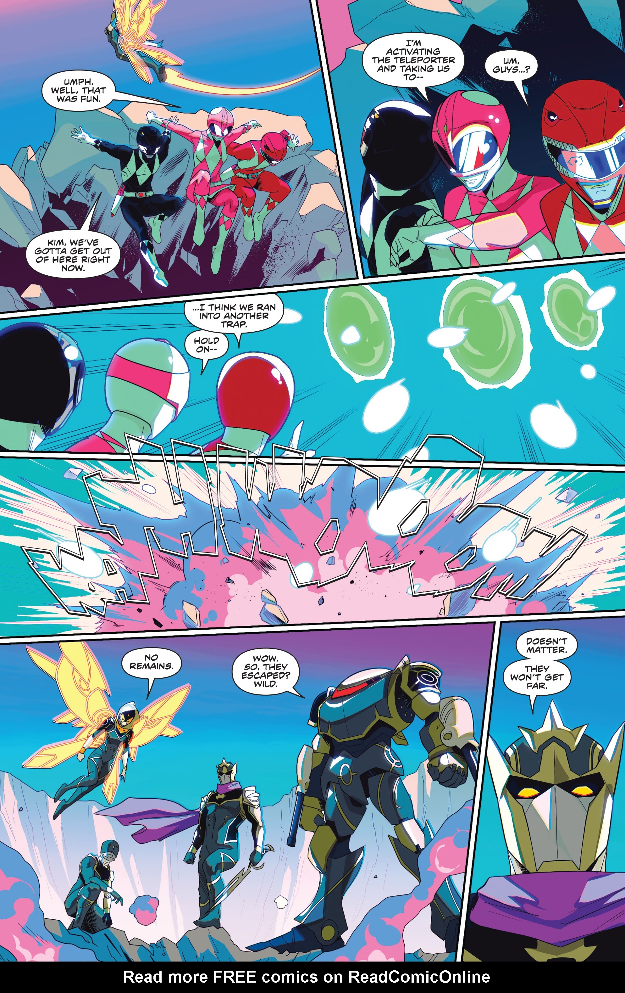 Read online Mighty Morphin comic -  Issue #13 - 15