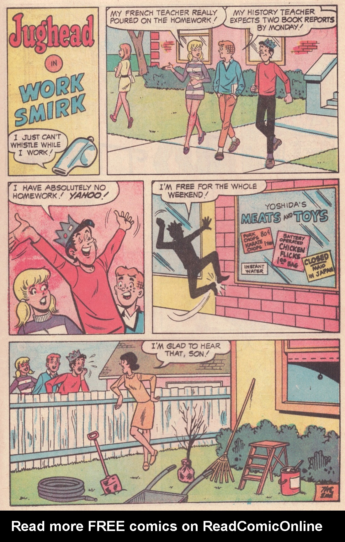 Read online Jughead's Jokes comic -  Issue #9 - 9