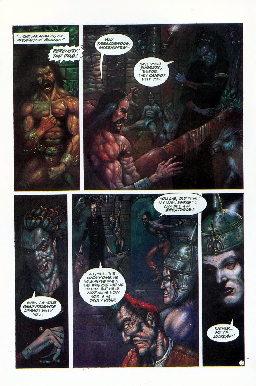 Read online Necroscope Book II: Wamphyri comic -  Issue #2 - 15