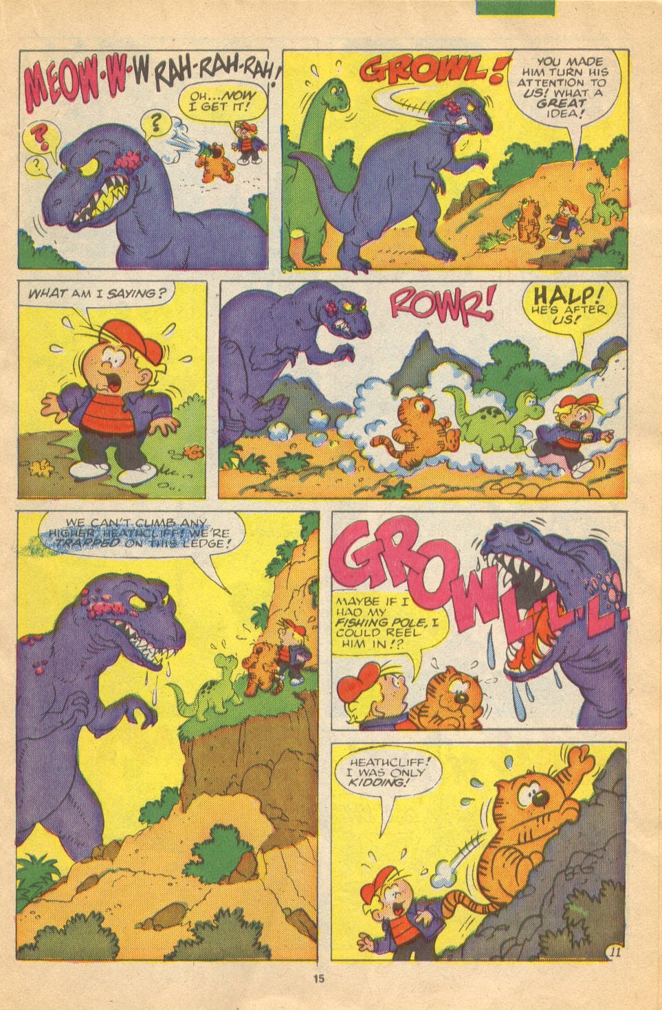 Read online Heathcliff's Funhouse comic -  Issue #9 - 12