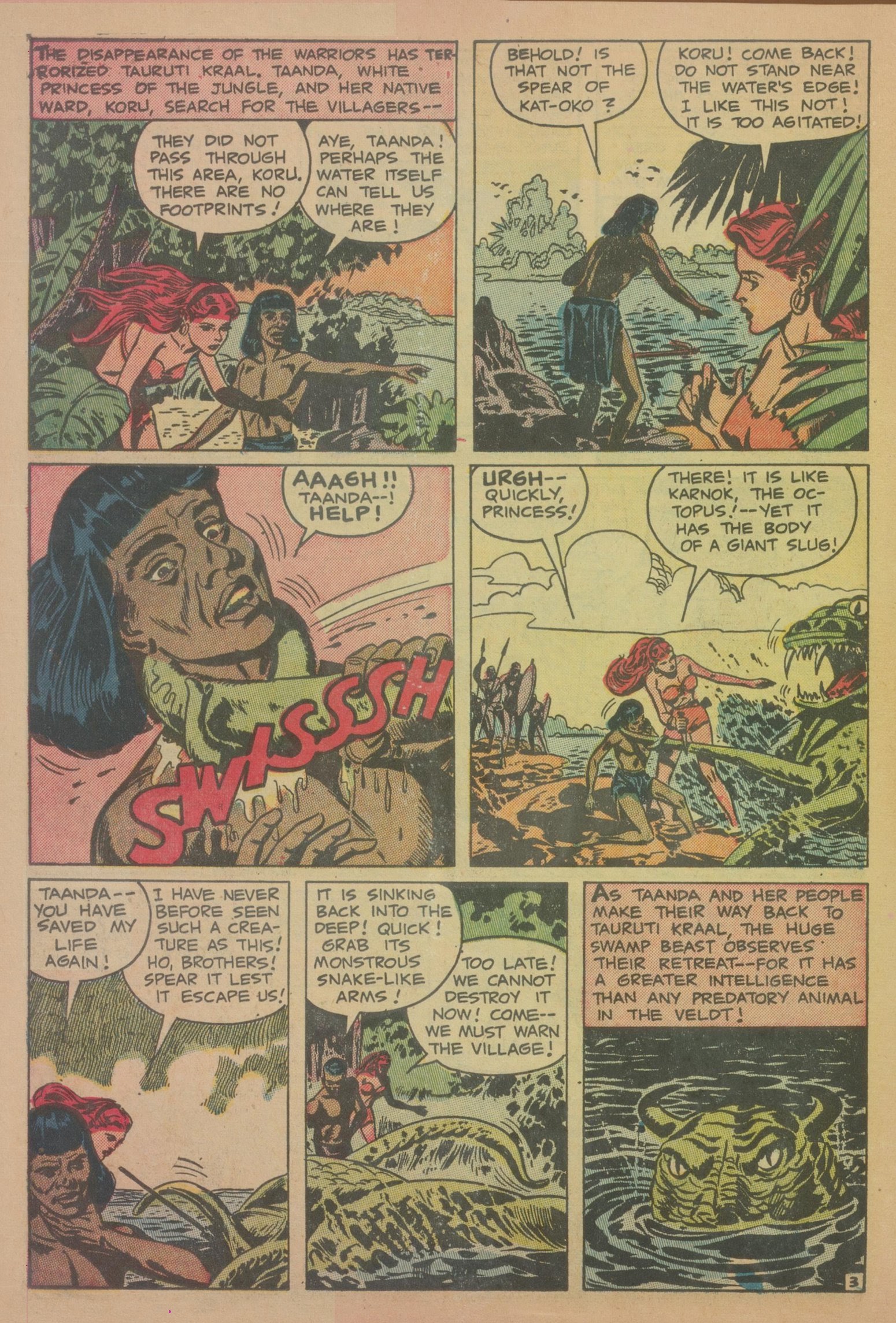 Read online Taanda White Princess of the Jungle comic -  Issue #4 - 22